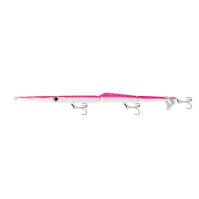Needle pesca spinning mare Jatsui Kabo Aguglia jointed rosa perla 255mm sinking