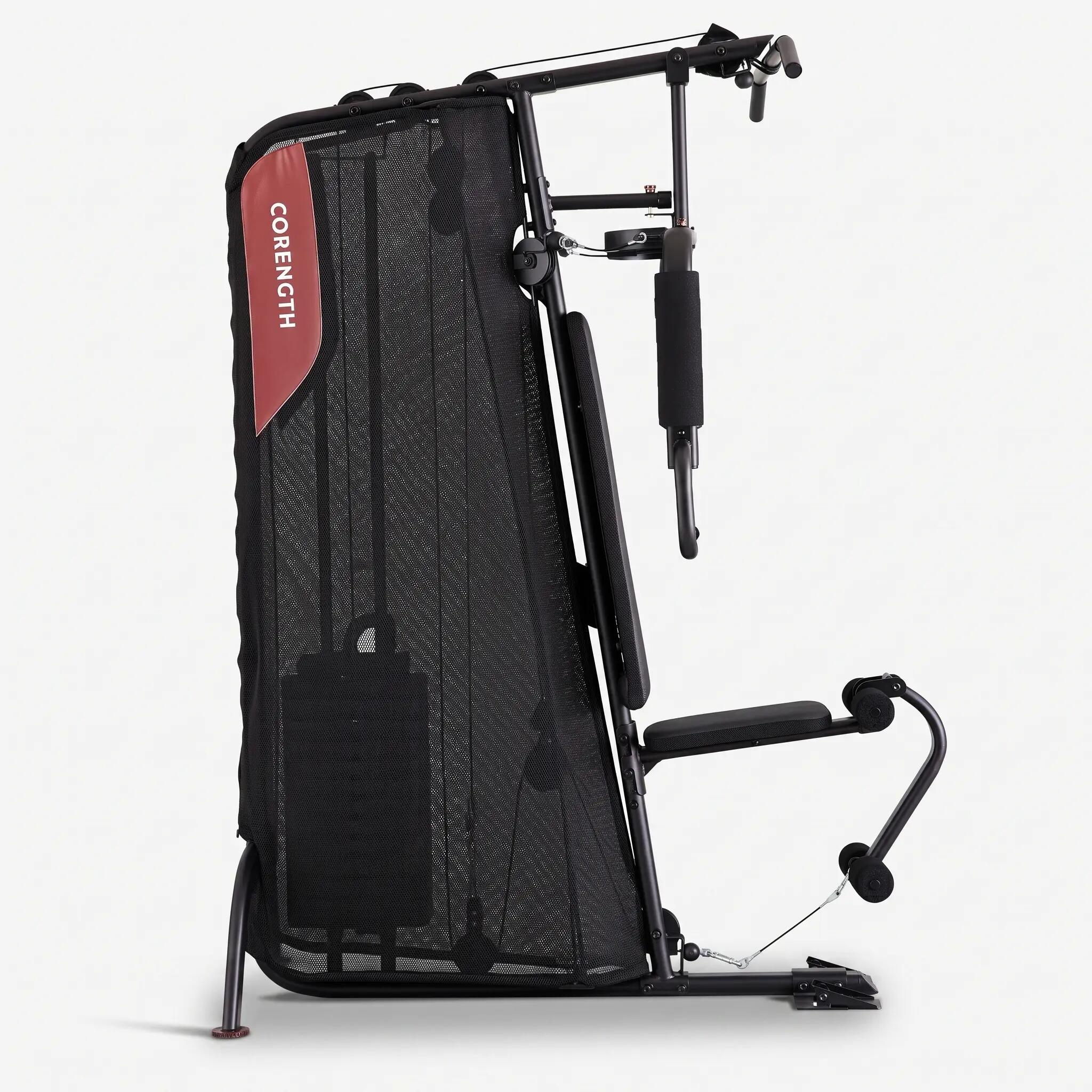 Machine musculation charge guidée compact - Home gym 900 5/13