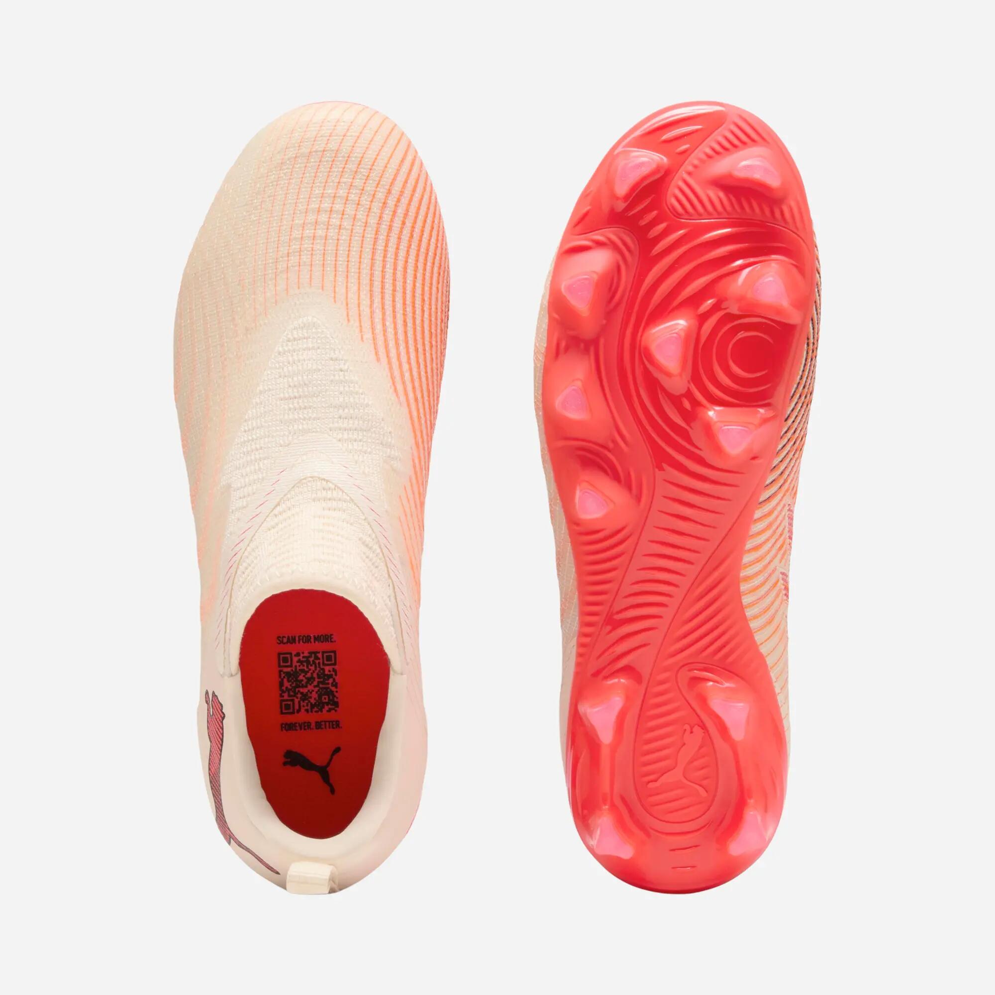 PUMA FUTURE 9 Match sans lacets FG/AG Chaussure Enfant Rouge 3/6
