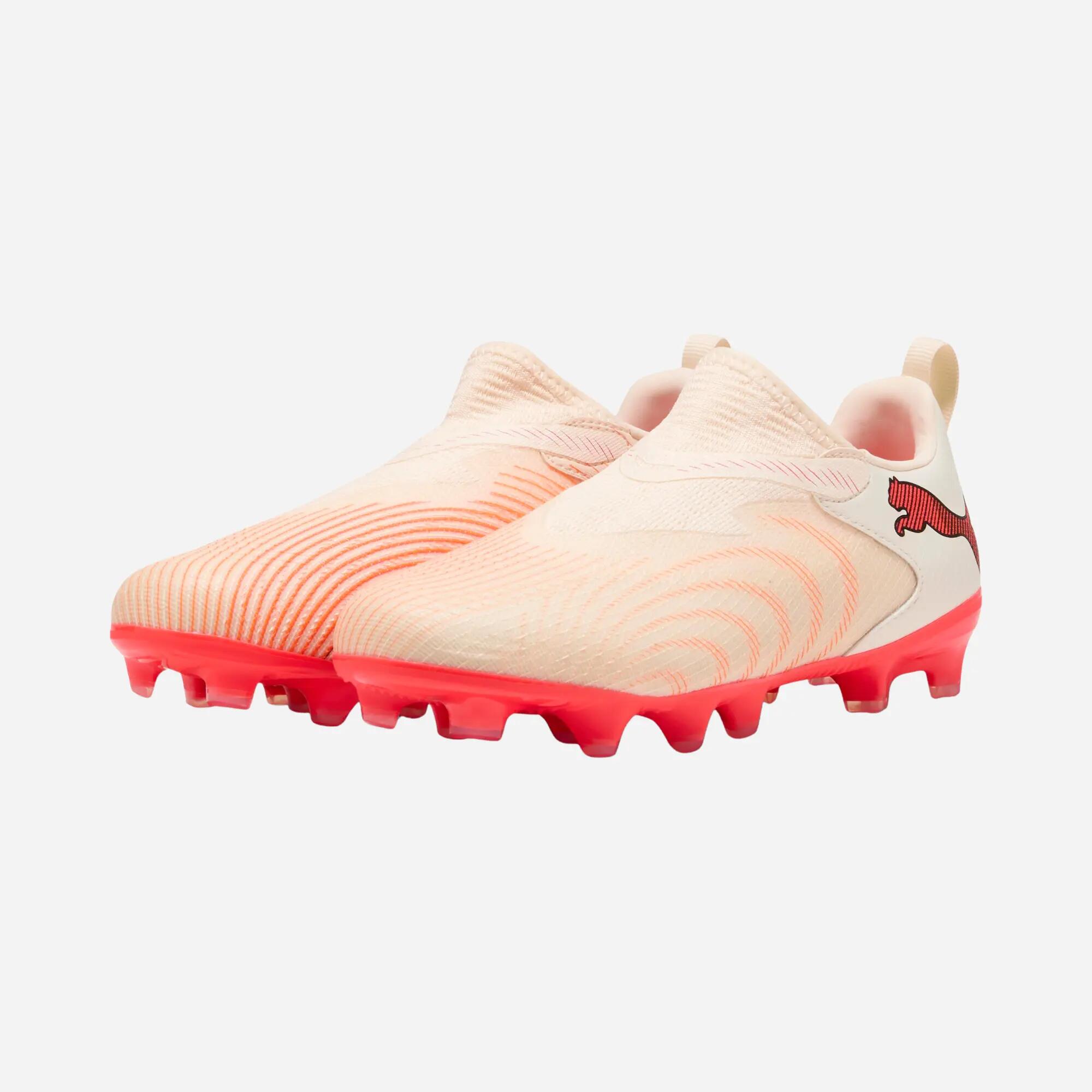 PUMA FUTURE 9 Match sans lacets FG/AG Chaussure Enfant Rouge 5/6