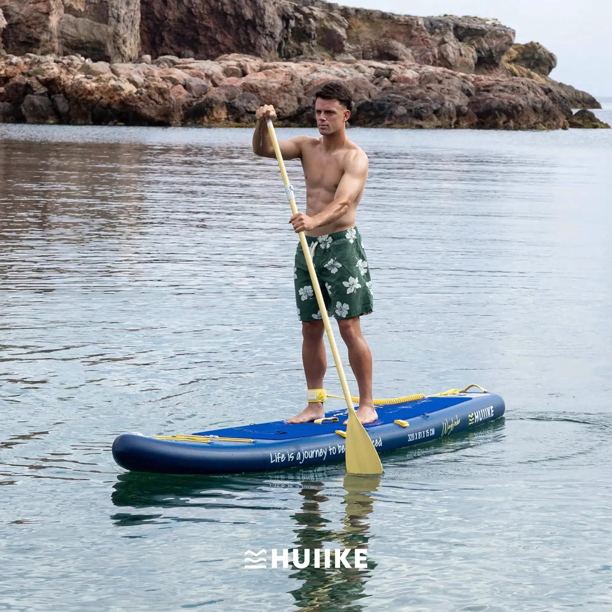 Tabla Paddle Surf Hinchable Touring 10’6” con Accesorios, hasta 130 kg, Navy 2/6