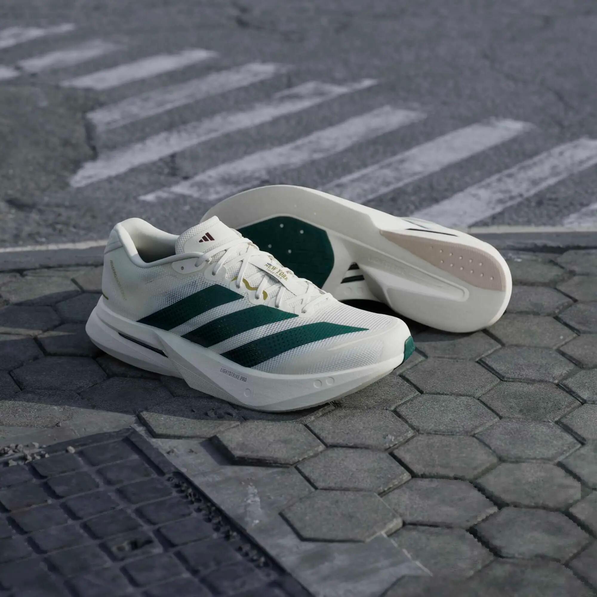 Erkek Spor Koşu Ayakkabısı - Beyaz - Adizero Boston 13 21/22