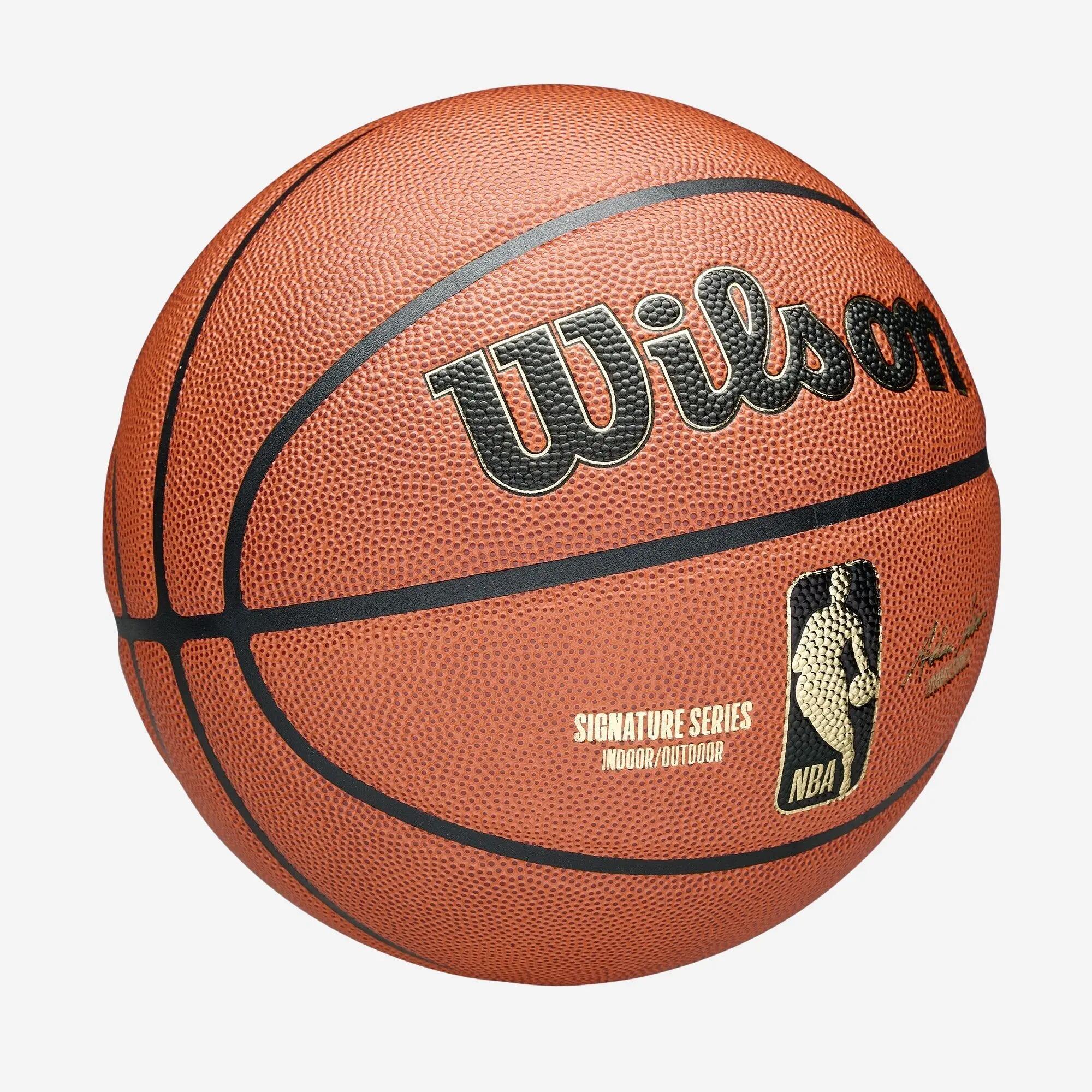 Ballon de basketball Taille 7 - NBA Signature Series S7 orange 5/9