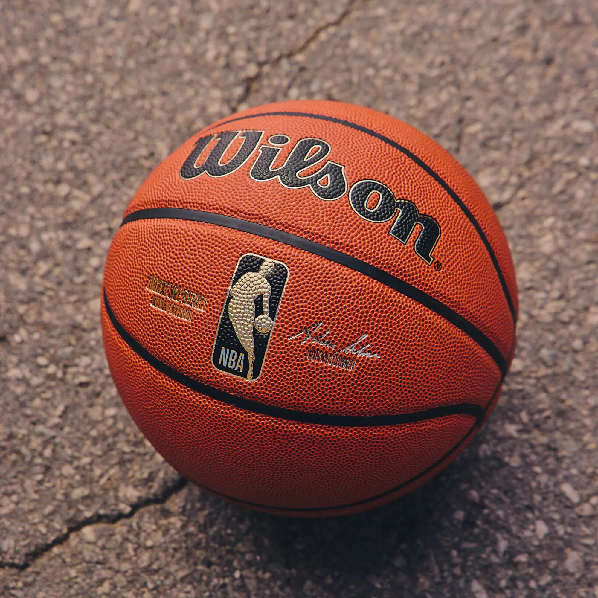 Ballon de basketball Taille 7 - NBA Signature Series S7 orange 2/9