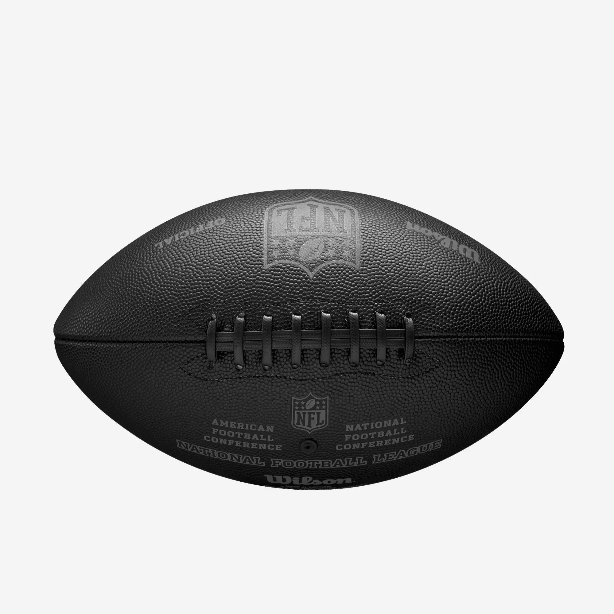 Ballon de football américain - Replica NFL officiel Throwback 32 équipes noir 6/8
