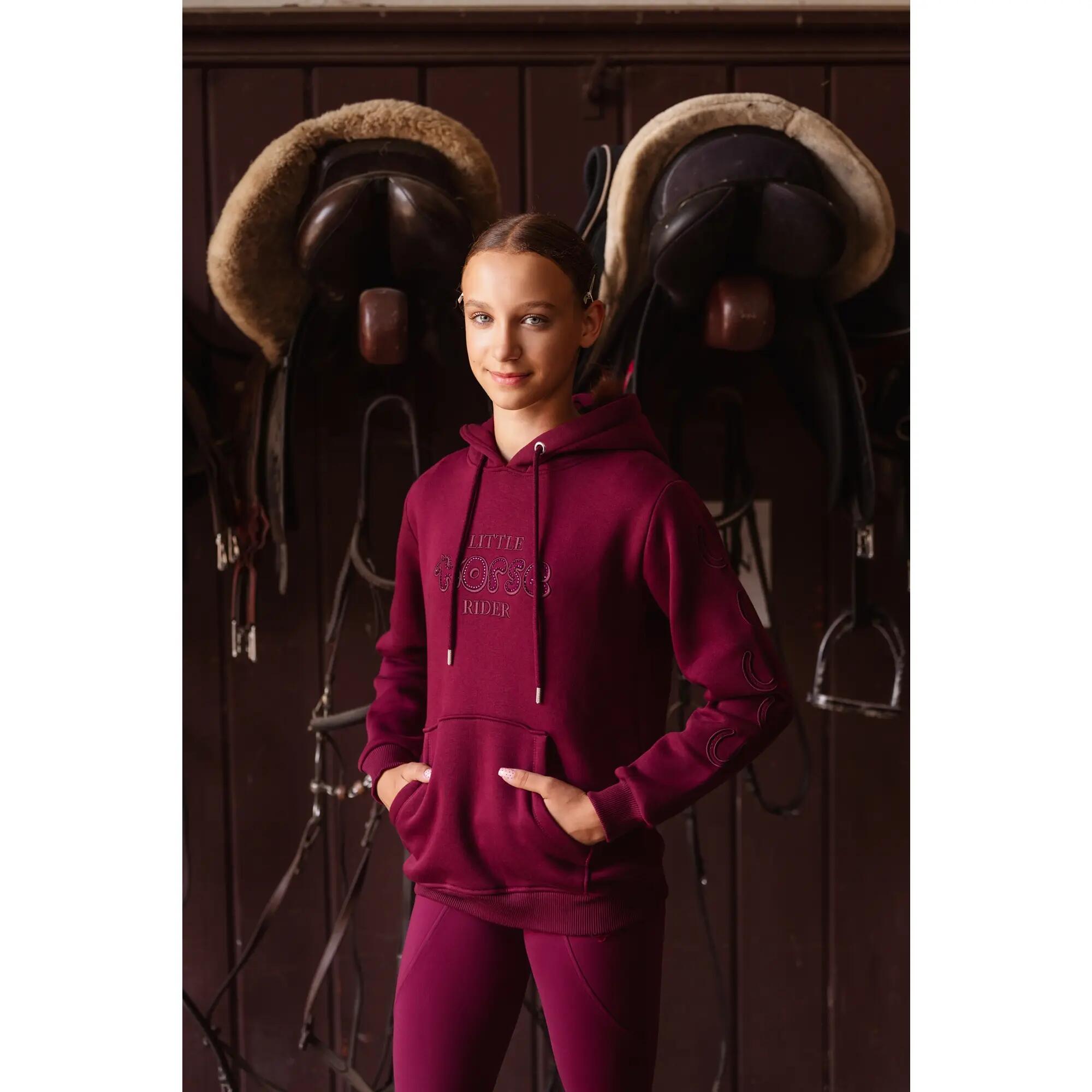 Bluza jeździecka dziecięca Little Rider JD Attack 4/4