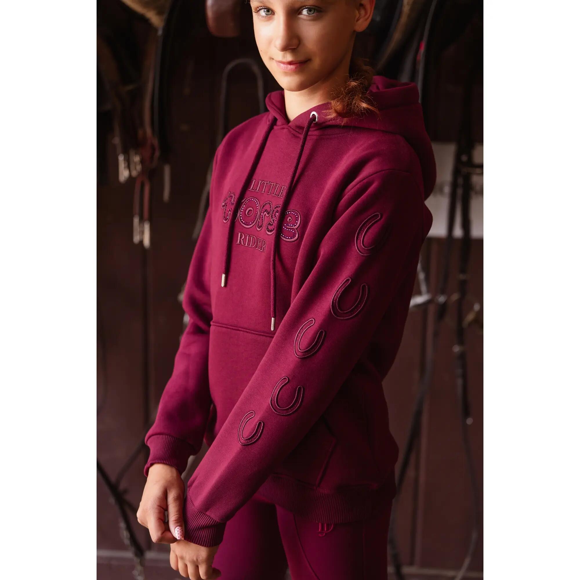 Bluza jeździecka dziecięca Little Rider JD Attack 3/4
