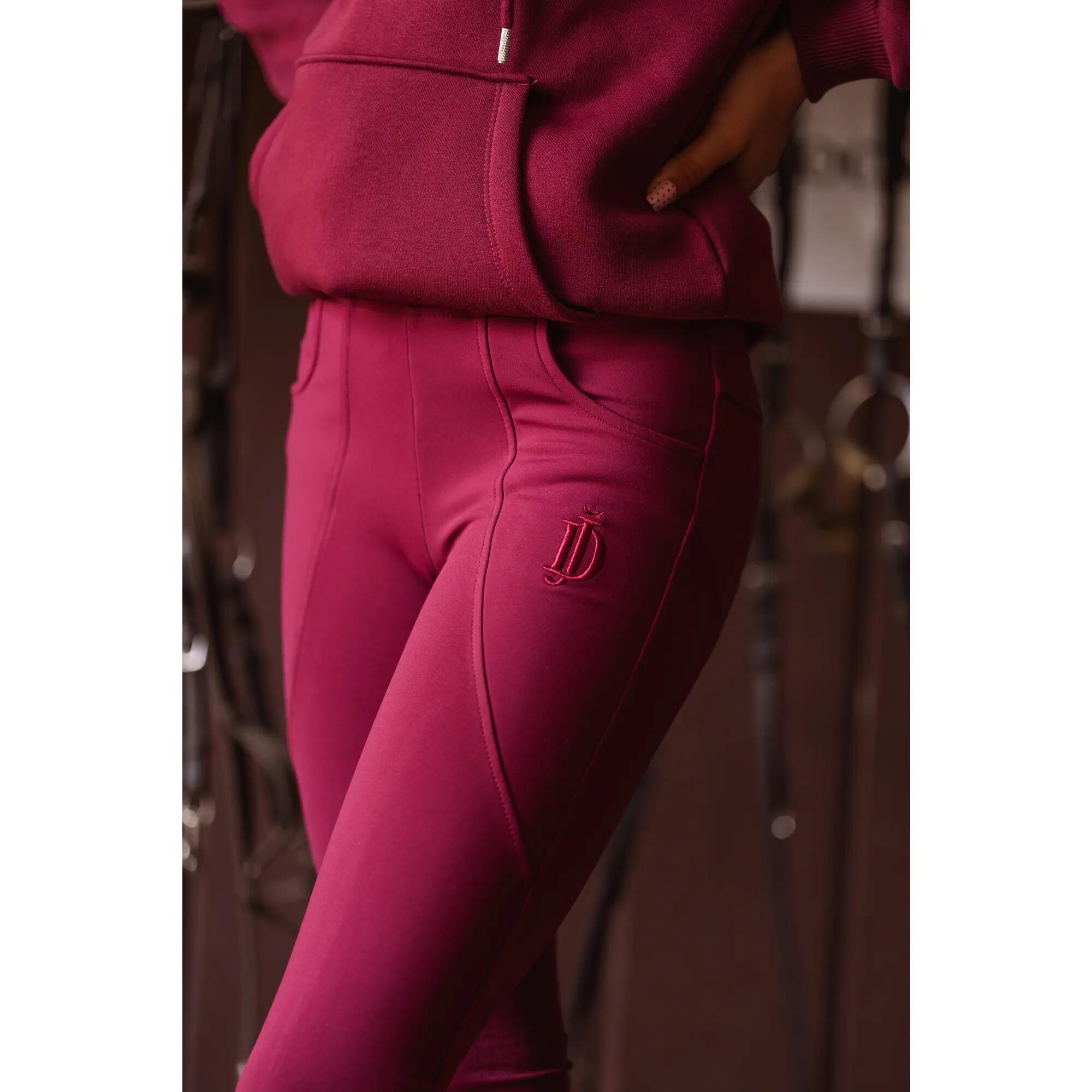 Legginsy jeździeckie Junior Winter Pure JD Attack 3/4