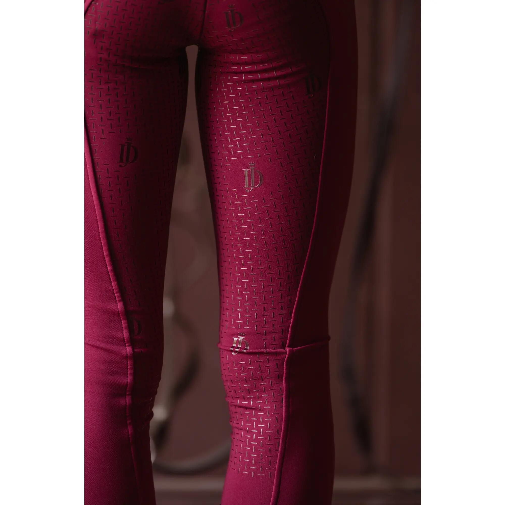 Legginsy jeździeckie Junior Winter Pure JD Attack 2/4