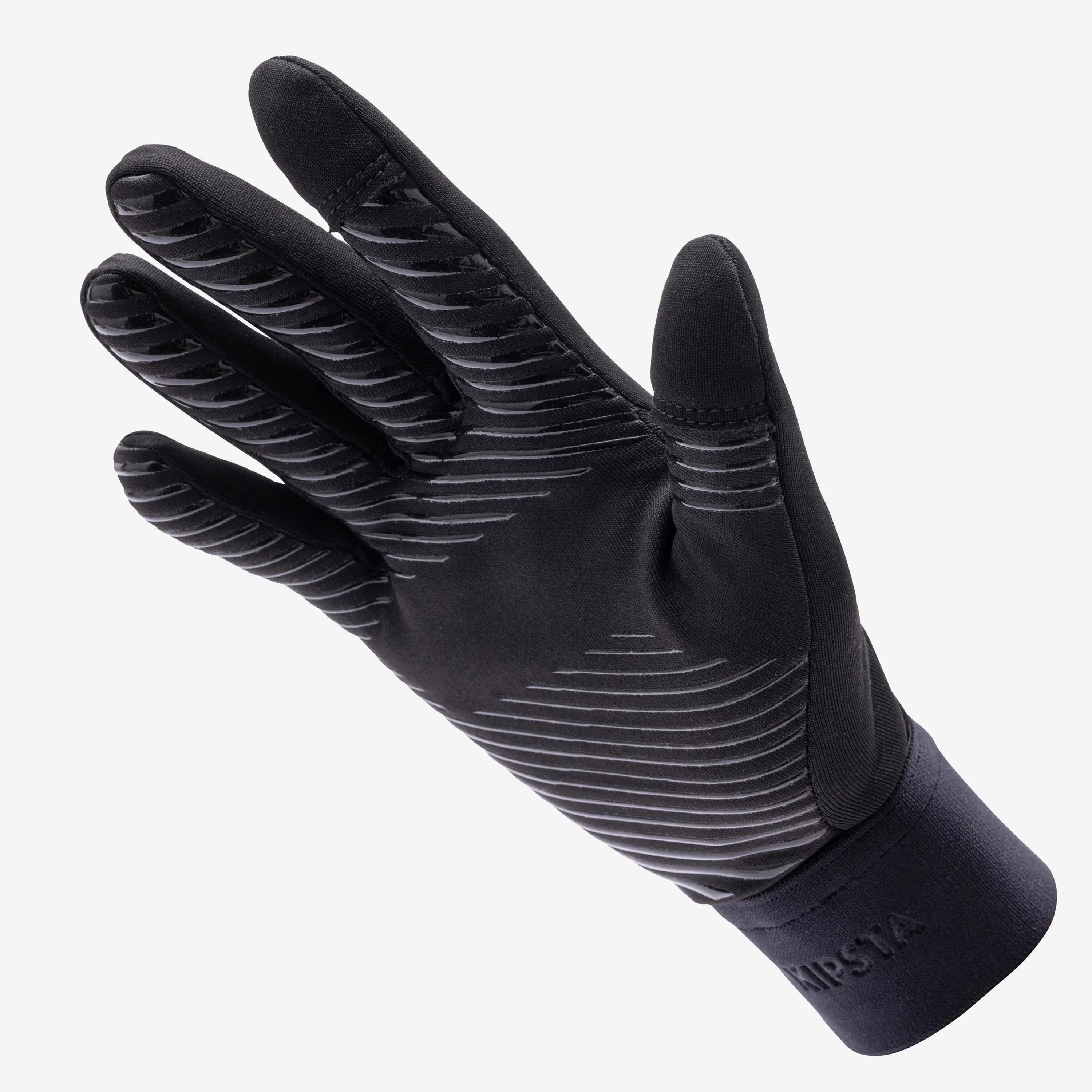 Kinder Fußball Handschuhe - Keepdry 500 Fußball Spielerhandschuhe schwarz 4/7