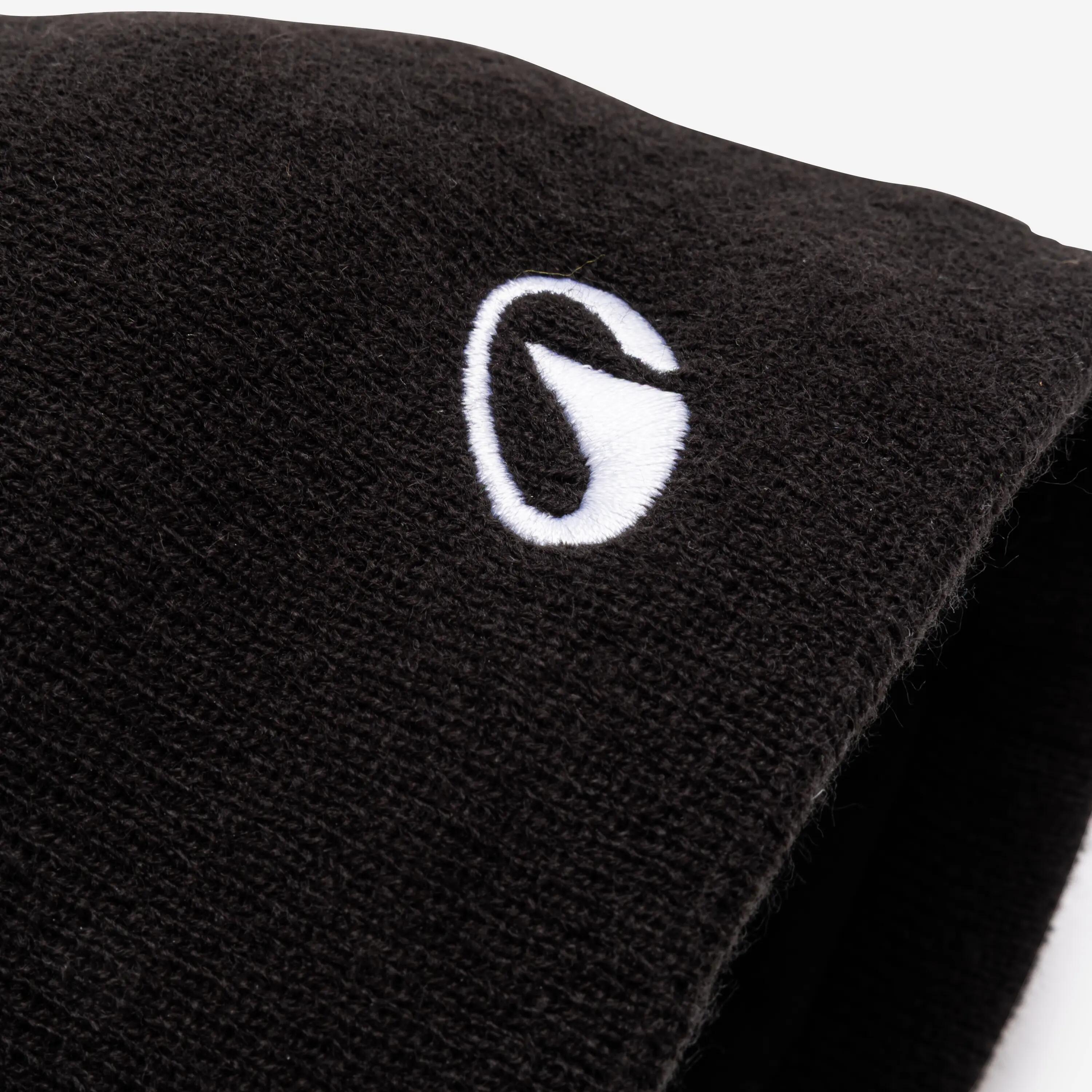 BONNET  FOOTBALL ENFANT KEEPWARM NOIR 3/12