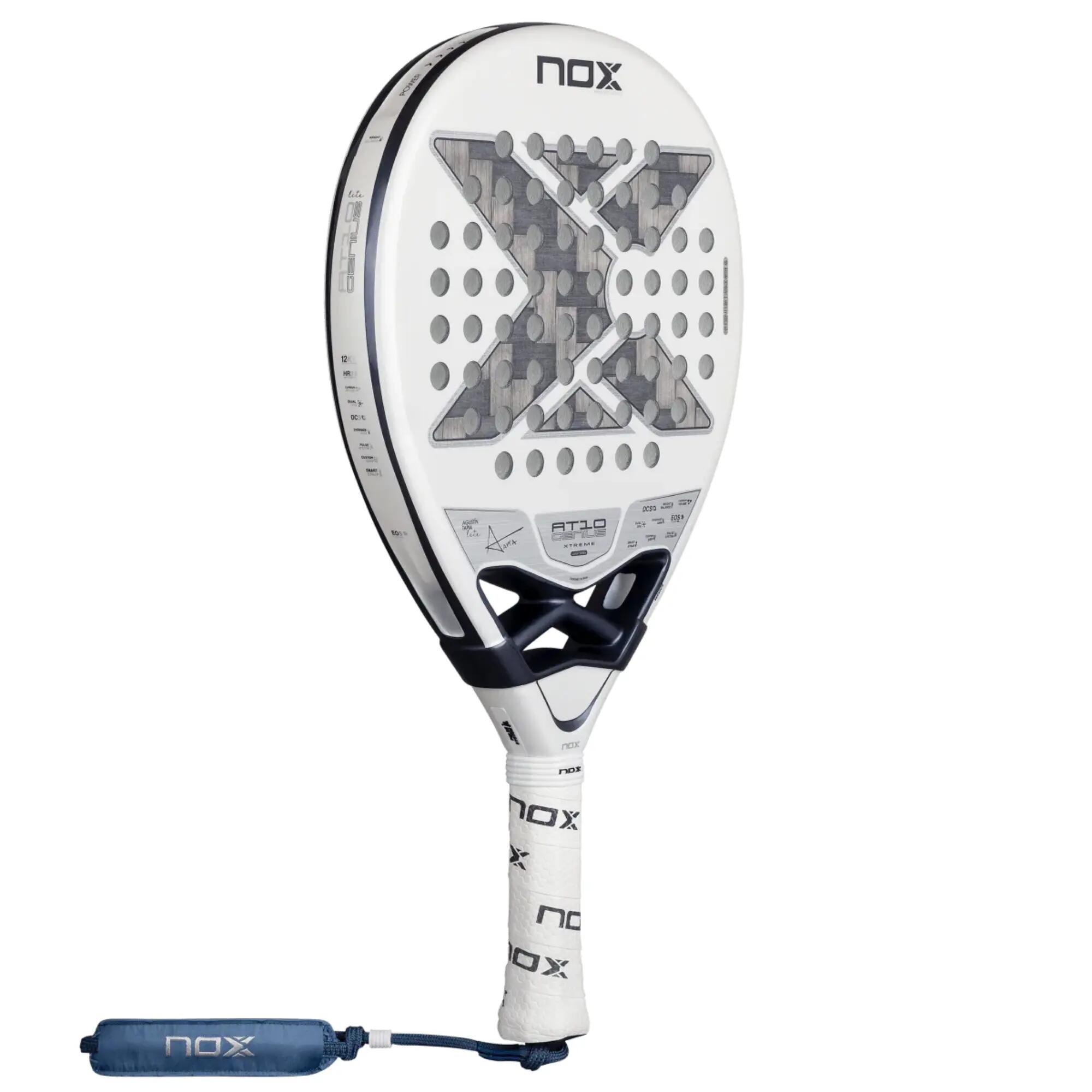 Pala de pádel ligera de aluminio de 12K Xtrem Nox AT10 Genius 2/8