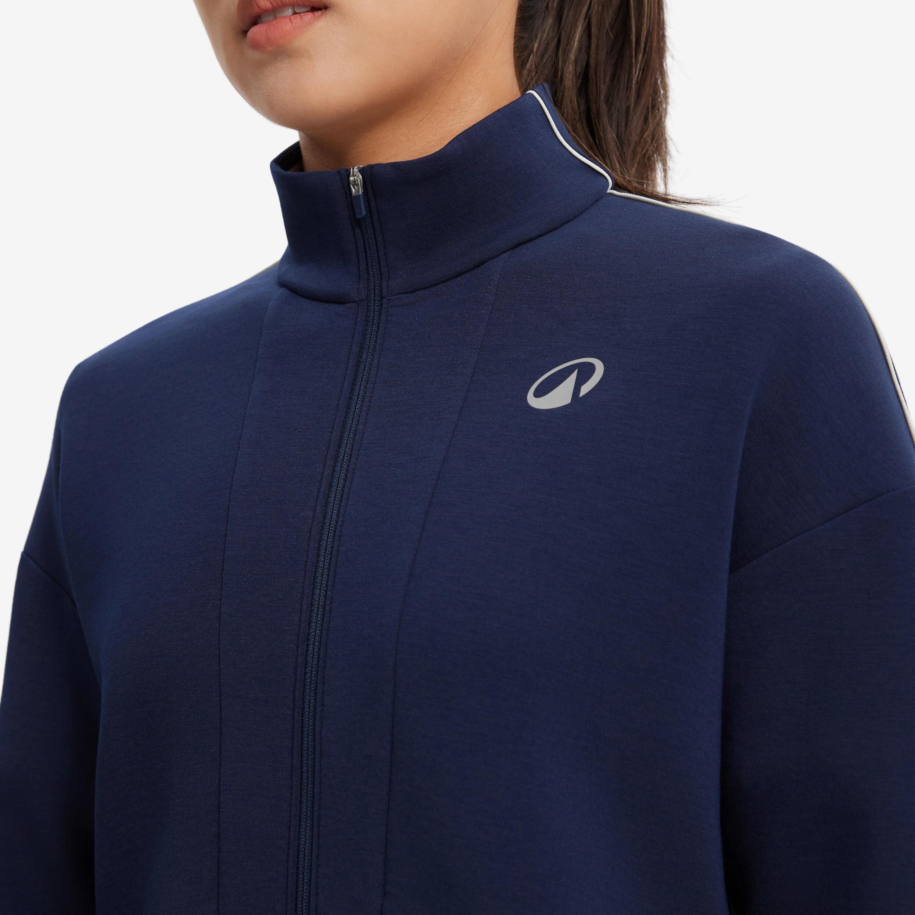 Thermo-Tennisjacke für Damen, TPA TH, Blau 24/28