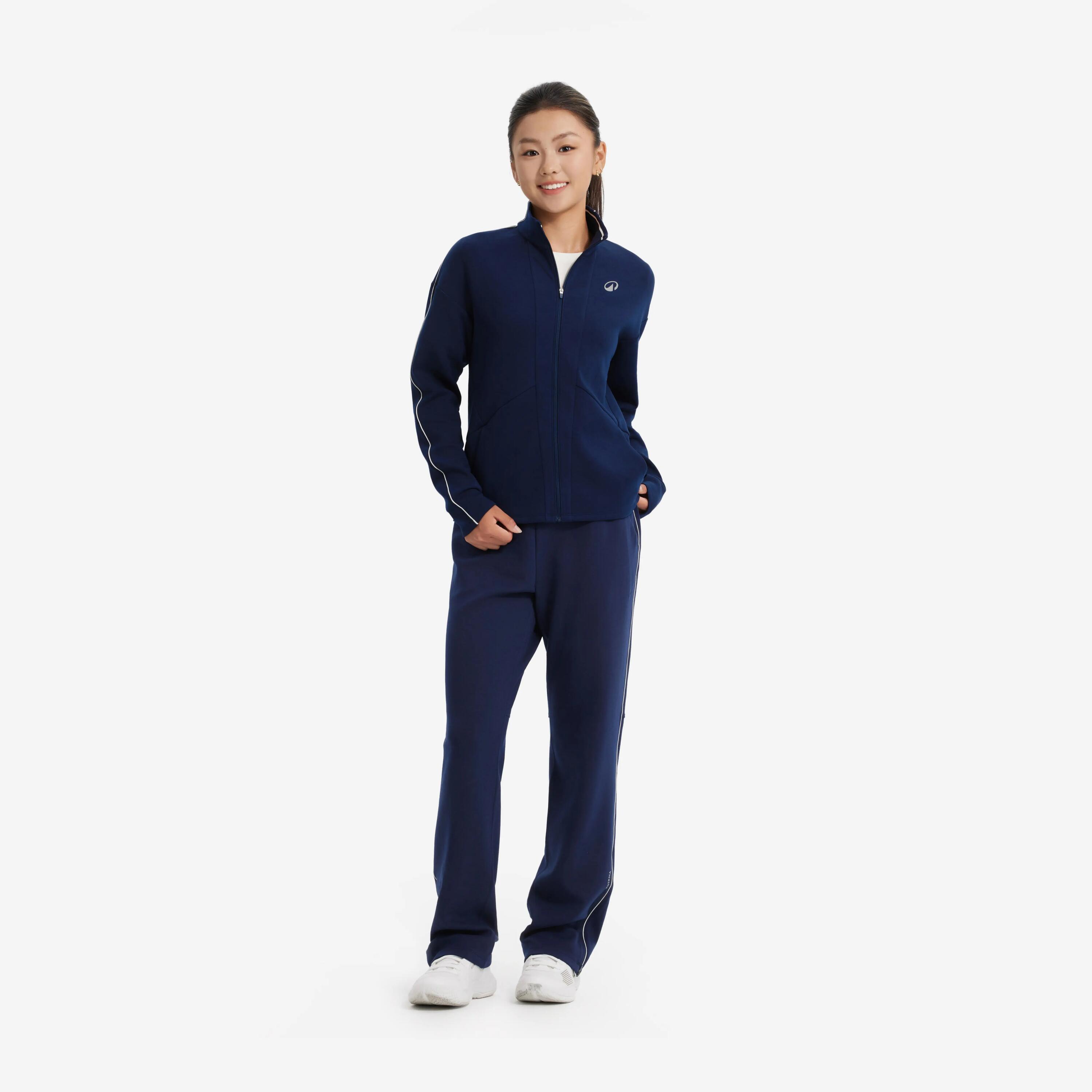 Thermo-Tennisjacke für Damen, TPA TH, Blau 5/28