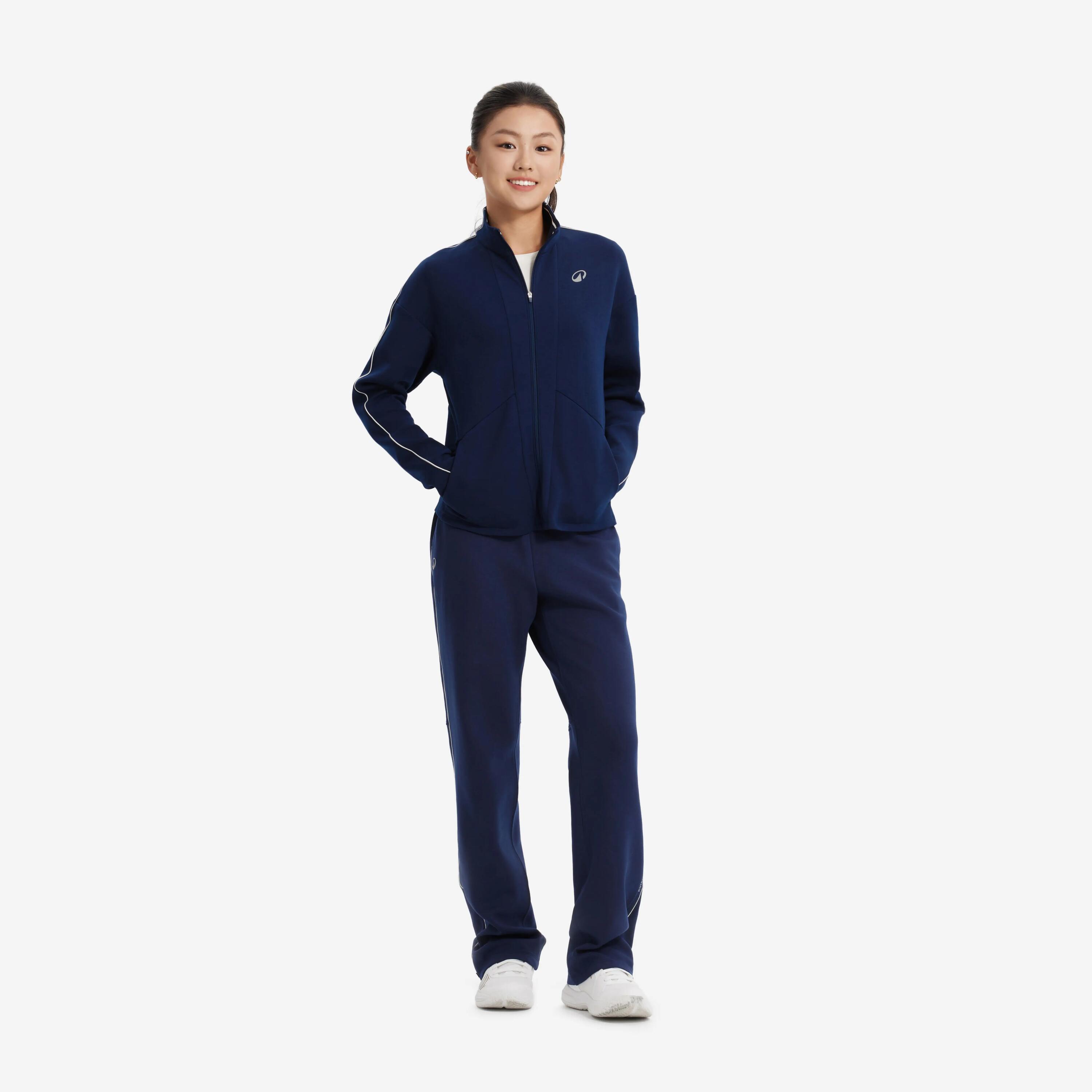 Thermo-Tennisjacke für Damen, TPA TH, Blau 9/28
