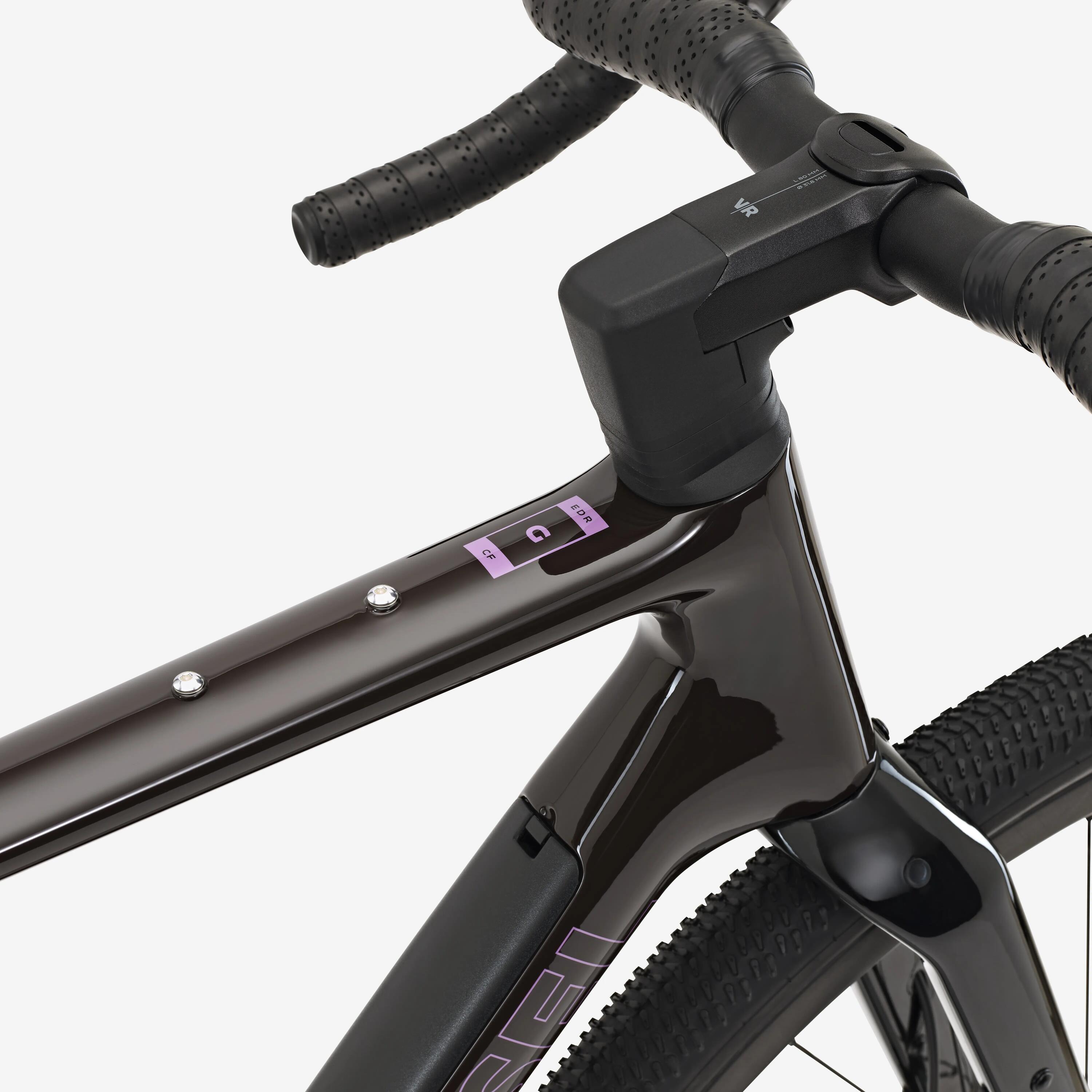 Gravelfiets EDR-G CF 1x13 SRAM Force XPLR bruin 15/19