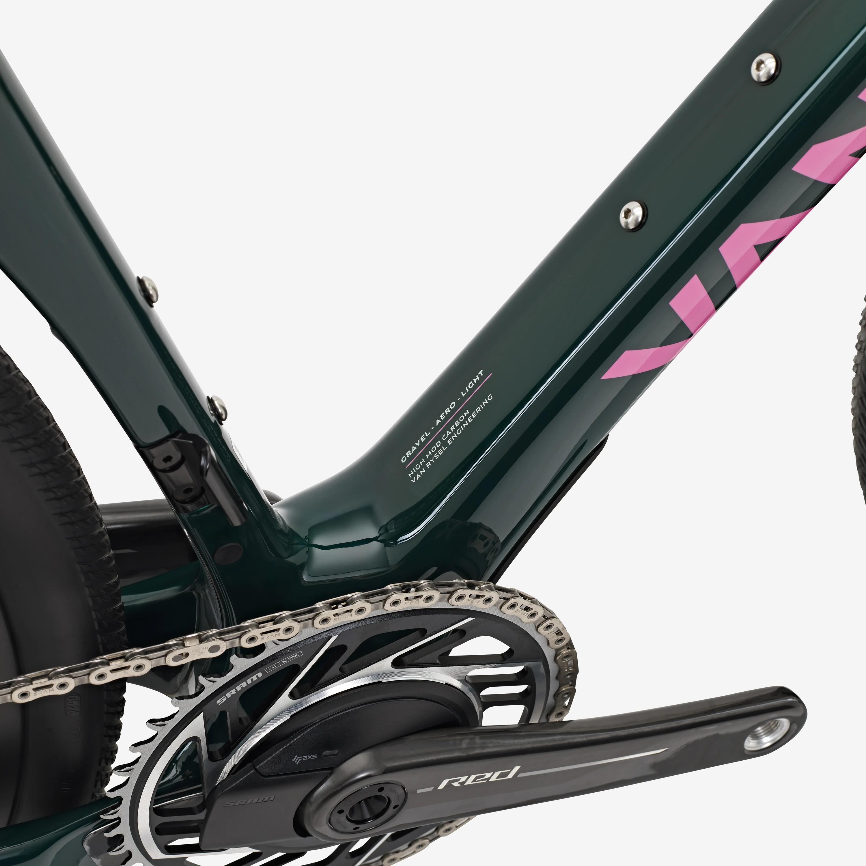 Gravelové kolo RCR-G SRAM Red AXS E1 XPLR 1×13 se snímačem výkonu 10/19