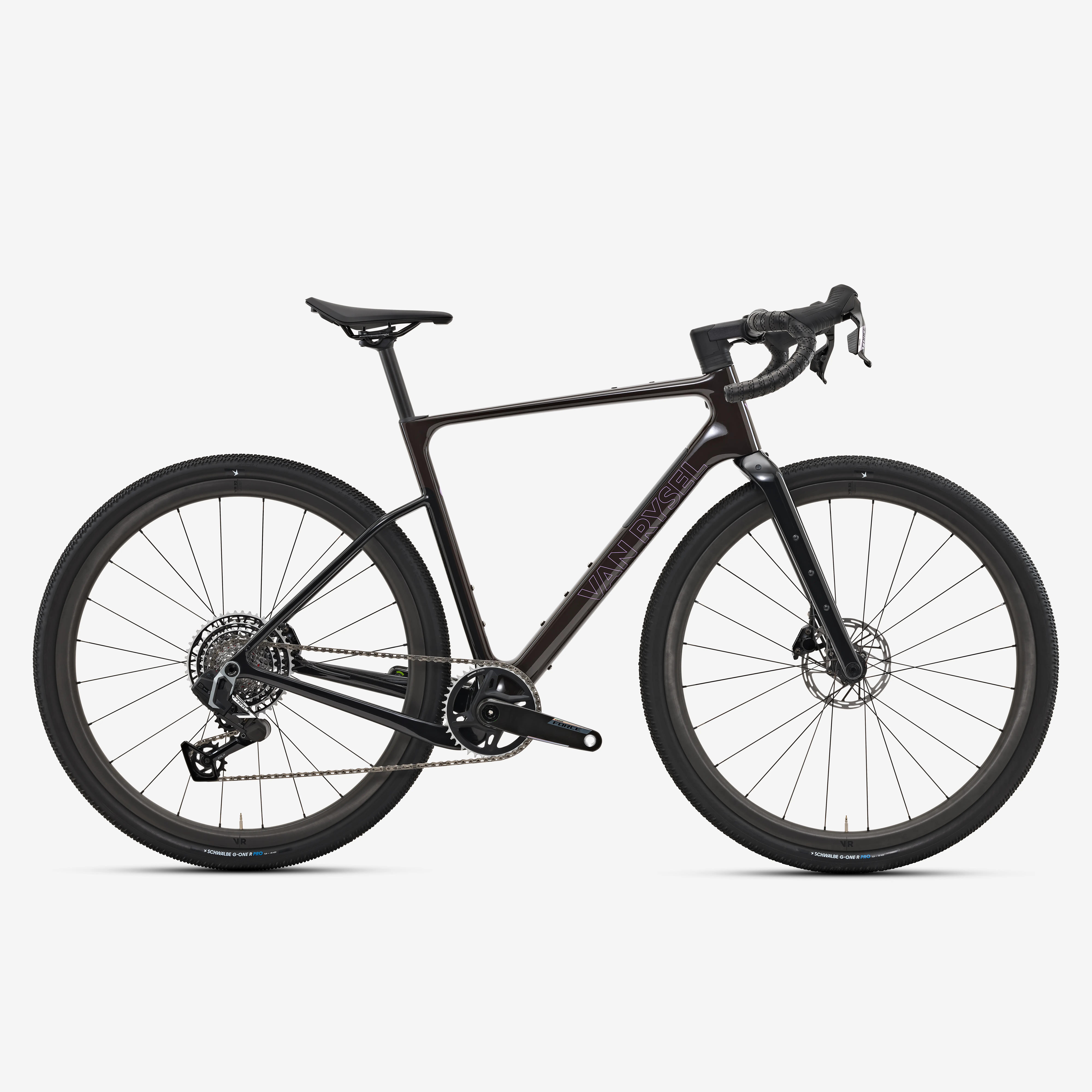 Vélo gravel carbone SRAM Force XPLR 1x13v, EDR-G CF Marron