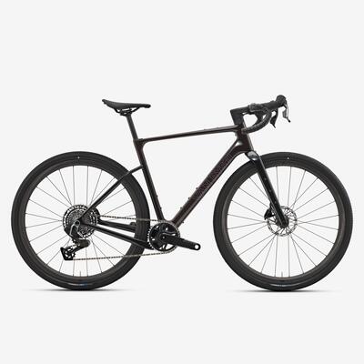 Bici gravel EDR-G CF carbonio SRAM FORCE EXPL 13V marrone