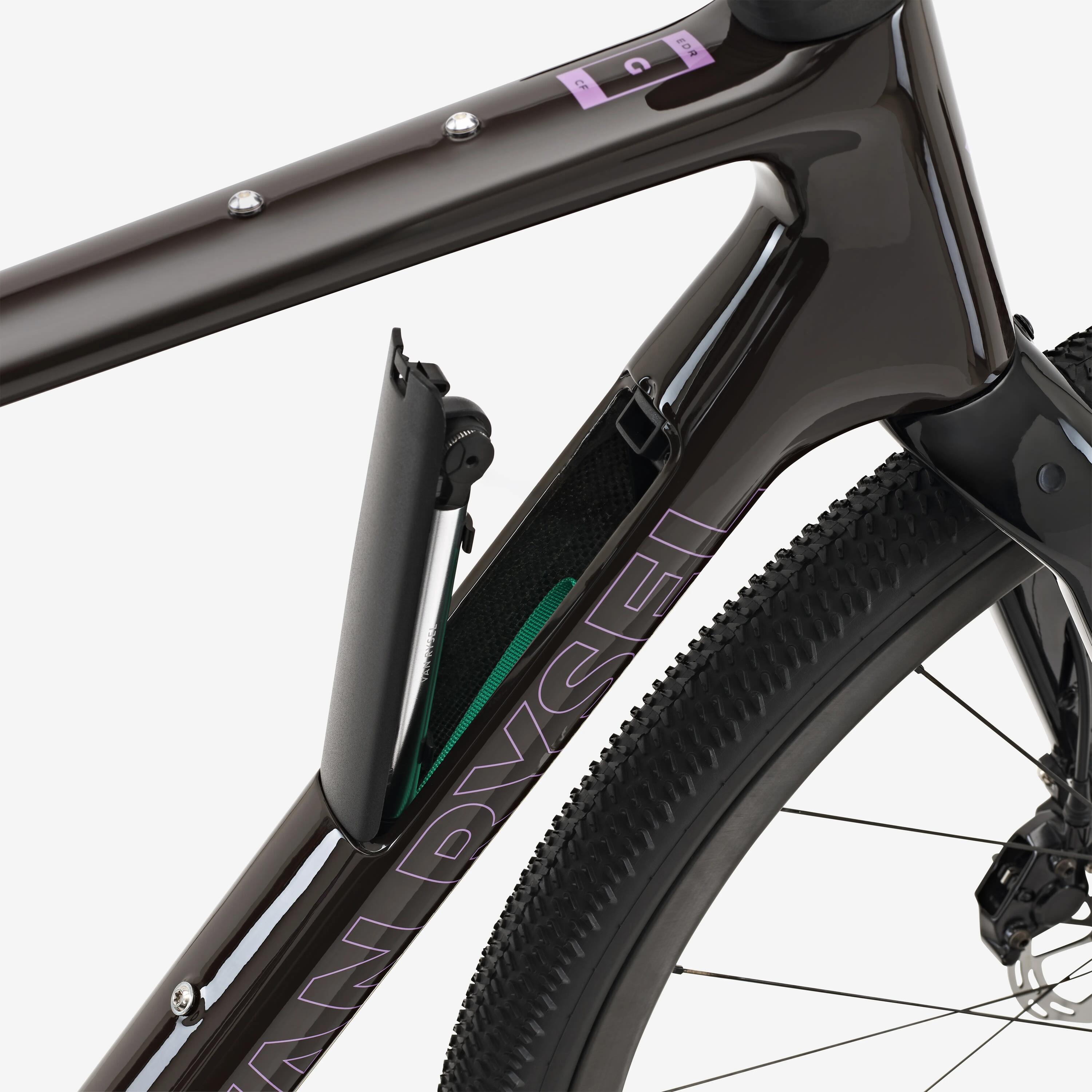 Gravelfiets EDR-G CF 1x13 SRAM Force XPLR bruin 9/19