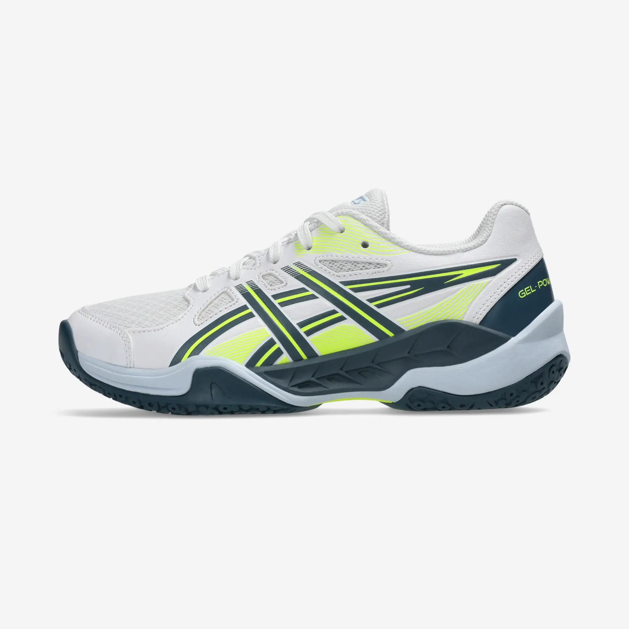 Chaussures de handball Enfant - Powerbreak GS JR blanc / bleu / jaune 8/8