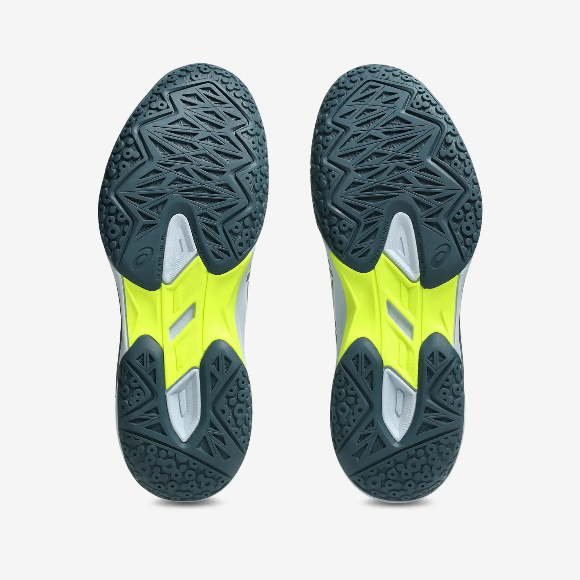 Chaussures de handball Enfant - Powerbreak GS JR blanc / bleu / jaune 5/8