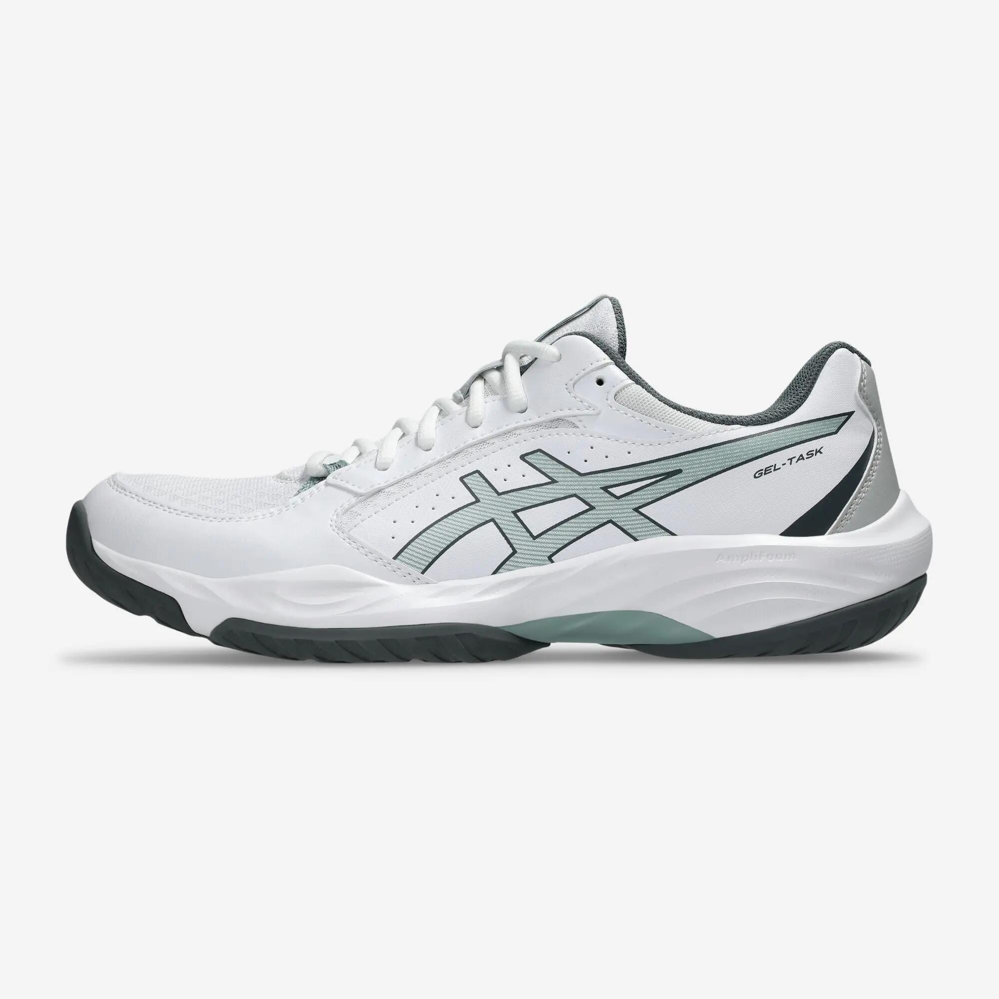 Chaussures de handball Adulte - Gel Task 4 gris et blanc 8/8