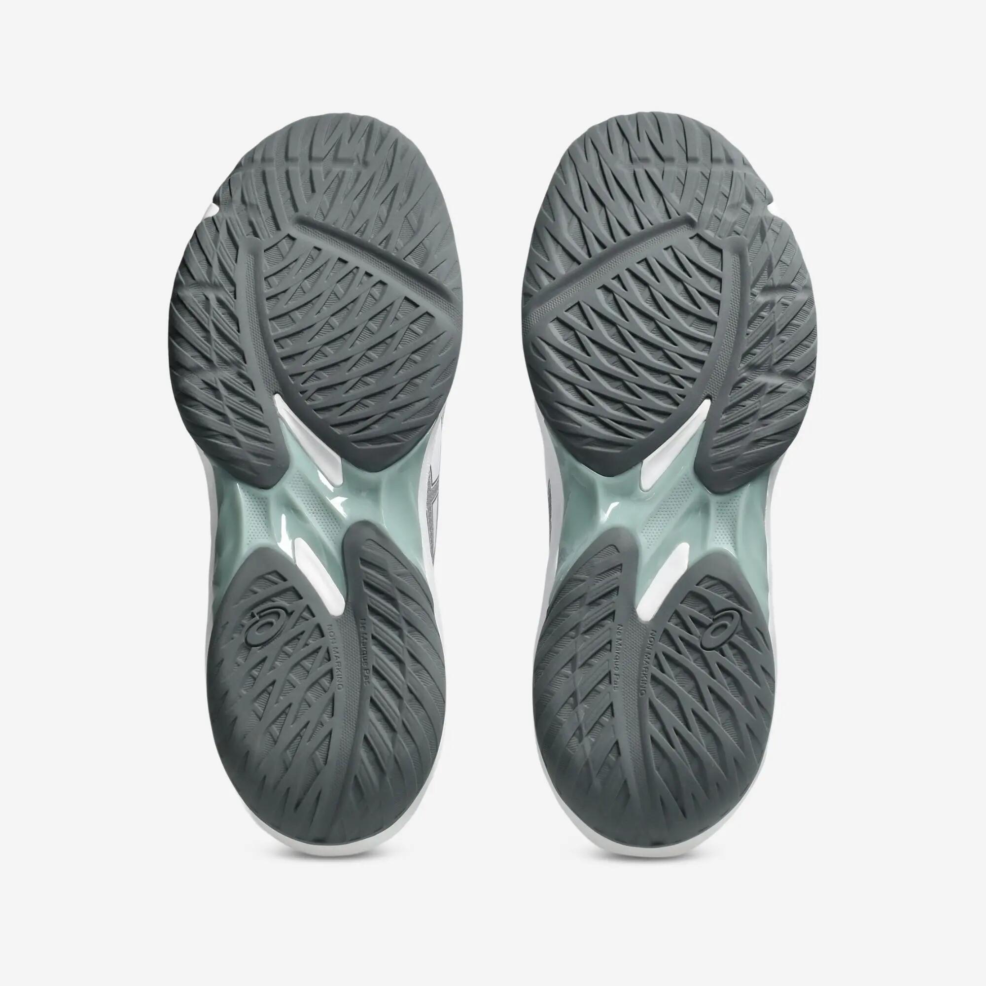 Chaussures de handball Adulte - Gel Task 4 gris et blanc 5/8