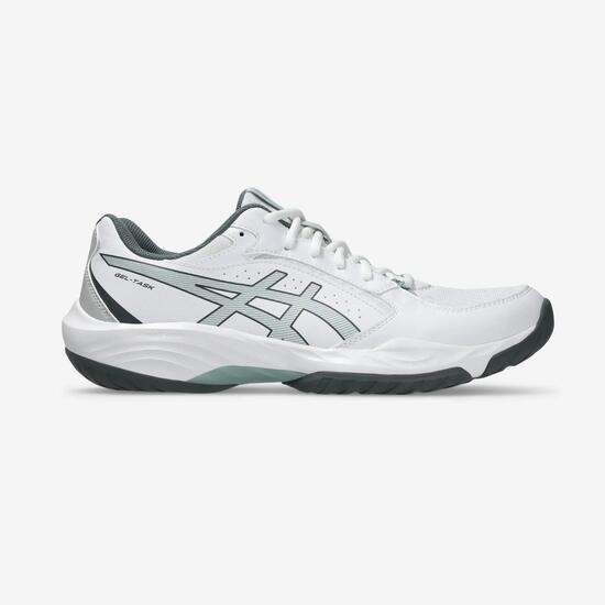 Chaussures de handball Adulte - Gel Task 4 gris et blanc