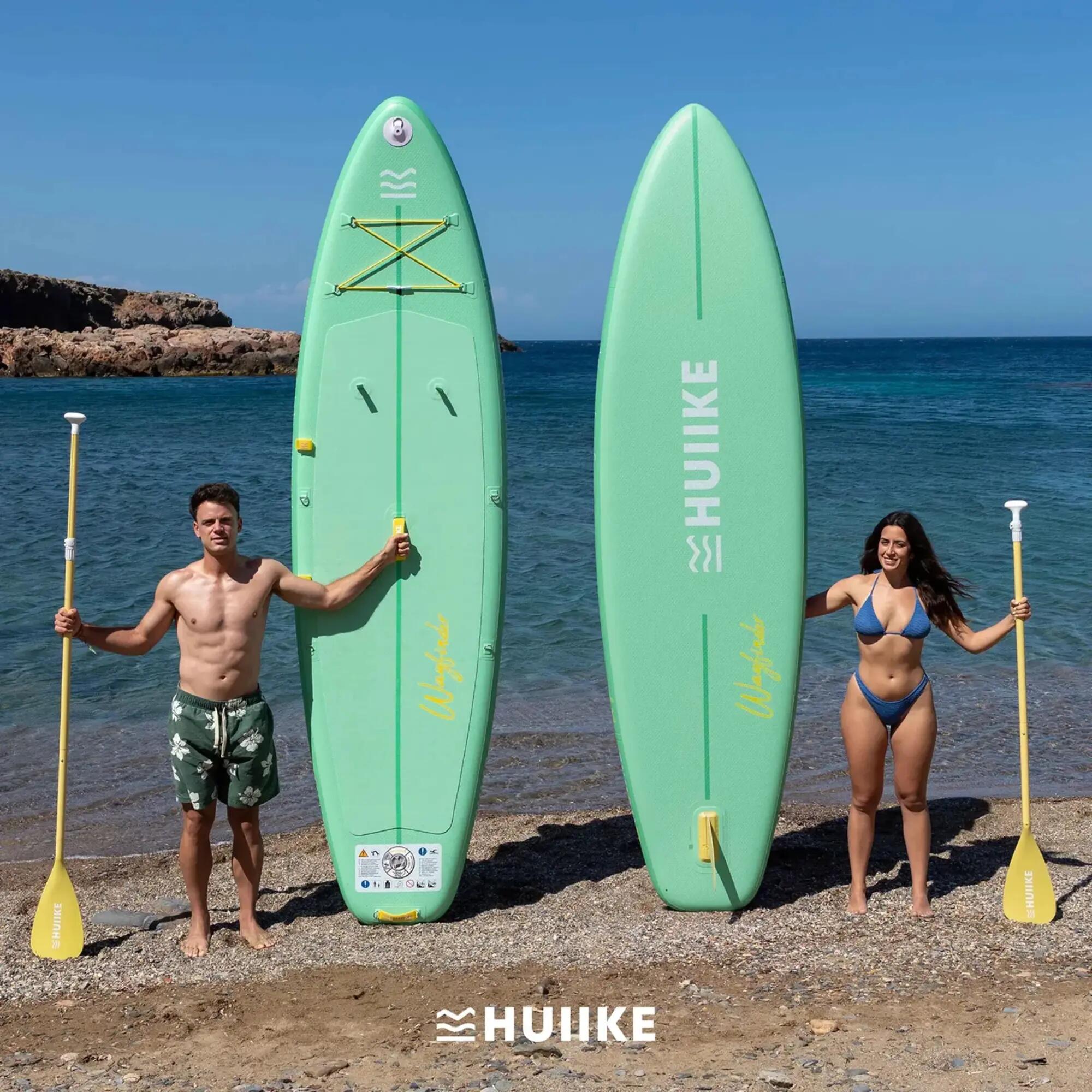 Tabla Paddle Surf Hinchable Touring 10’6” con Accesorios, hasta 130 kg, aqua 4/6