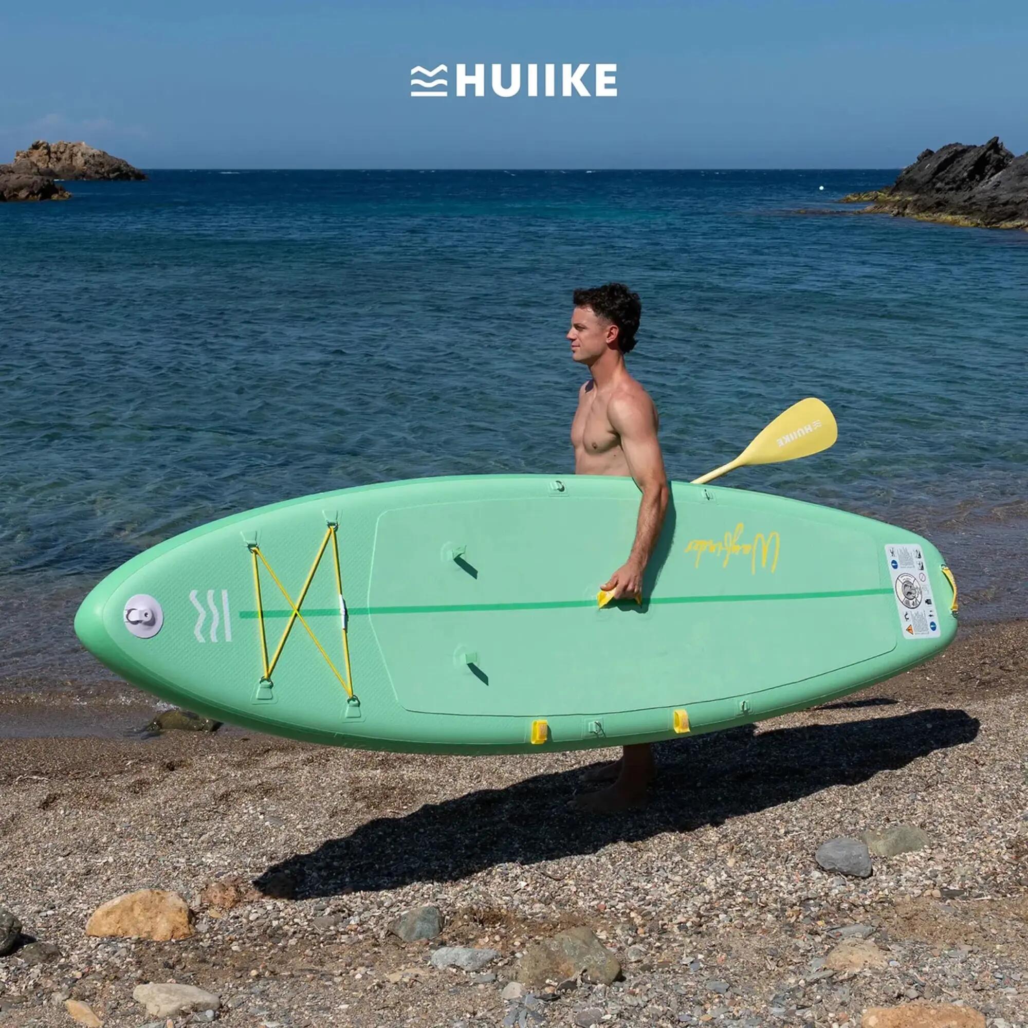 Tabla Paddle Surf Hinchable Touring 10’6” con Accesorios, hasta 130 kg, aqua 2/6