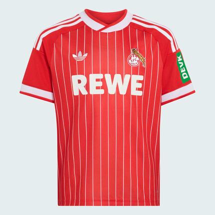 Kinder Fußball Trikot - adidas 1. FC Köln 26/27 Auswärtstrikot rot