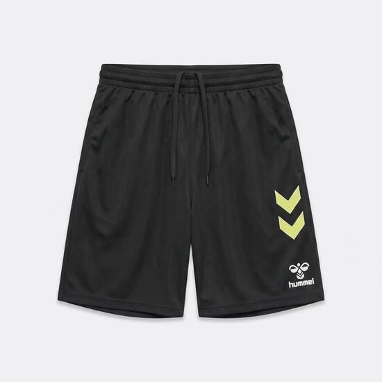 Short de handball Homme - Short panoplie noir / jaune