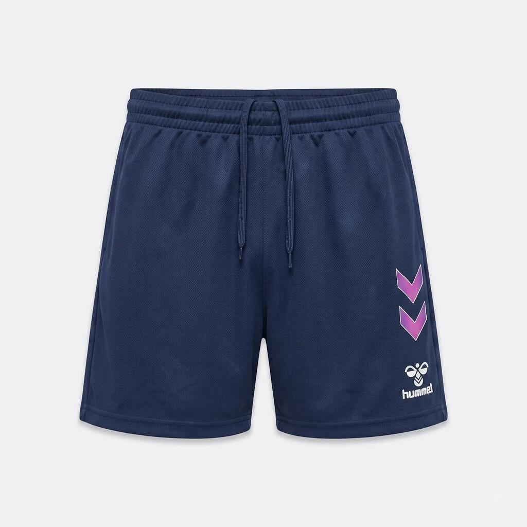 Women’s handball shorts – Kit shorts navy blue / purple