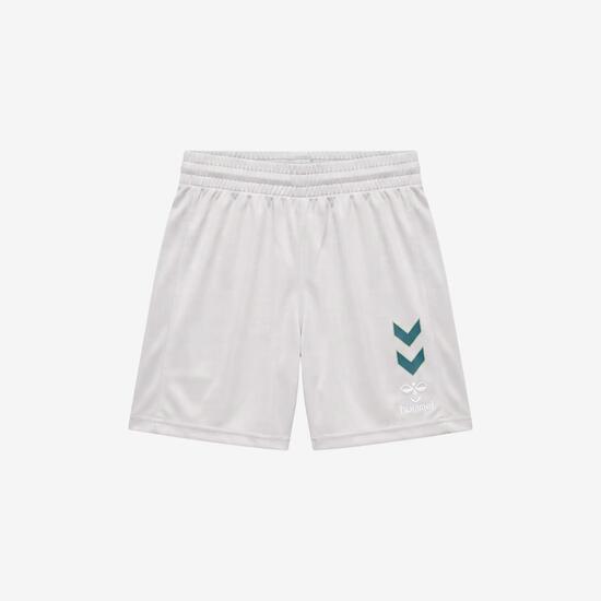 Short de handball Enfant - Short panoplie Junior gris /vert