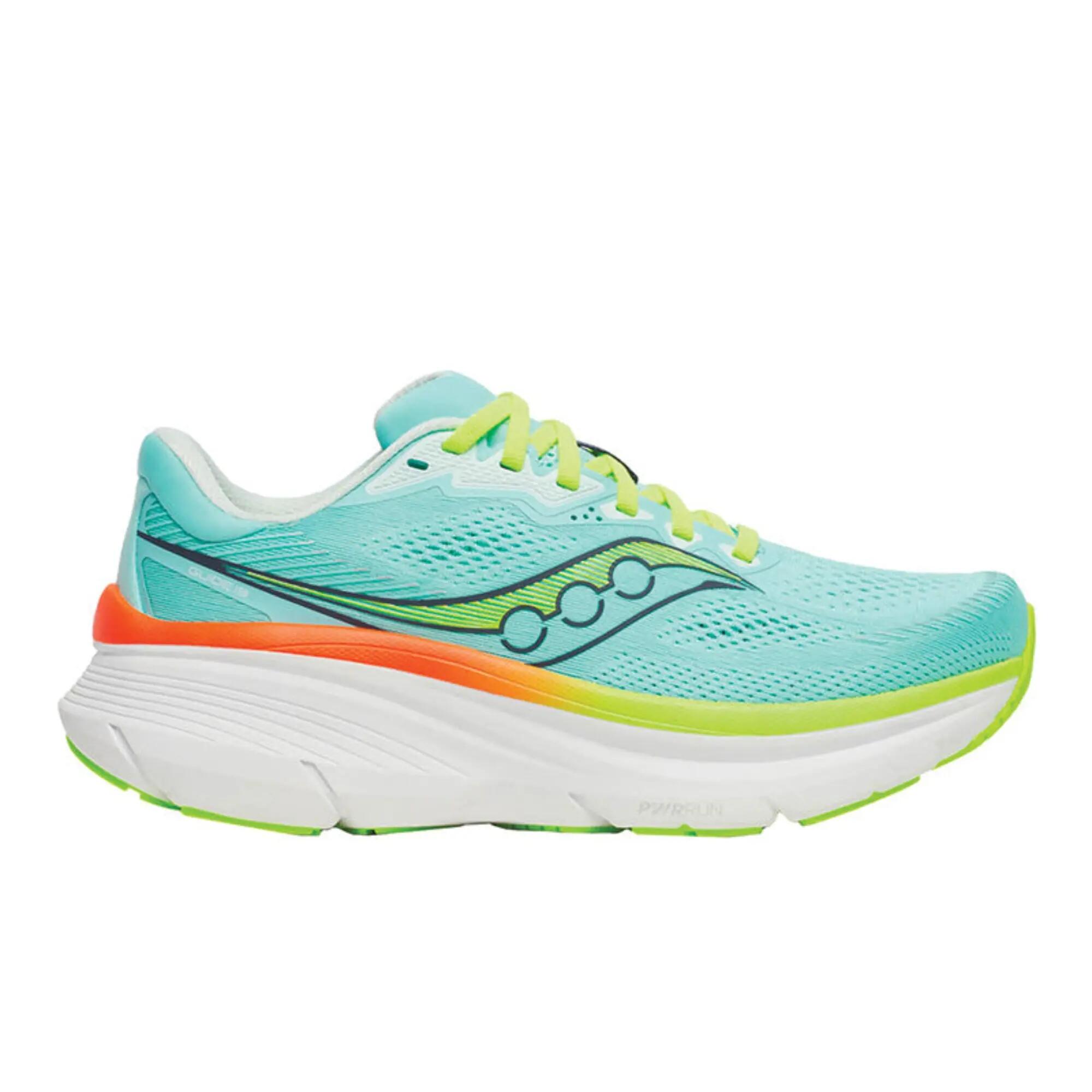 Tenis de running para Mujer Saucony Guide 19 - Limón 1/4