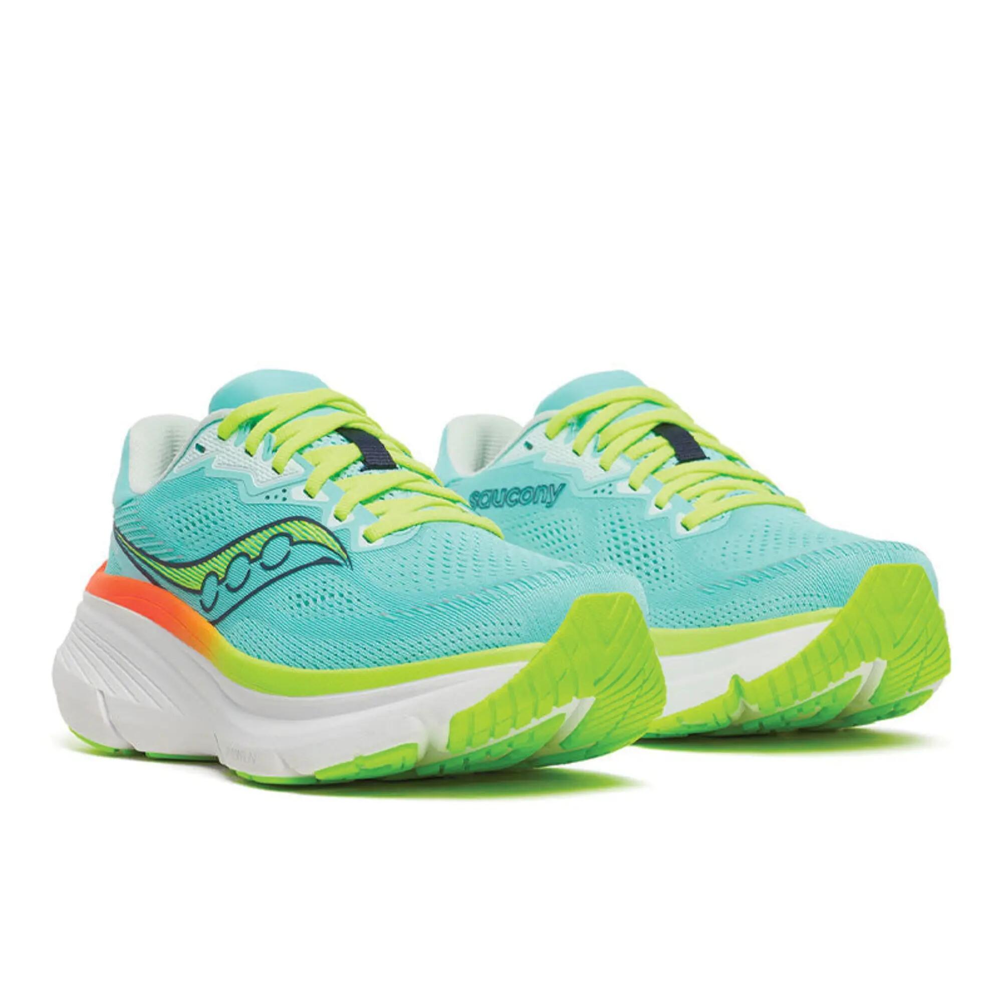 Tenis de running para Mujer Saucony Guide 19 - Limón 2/4