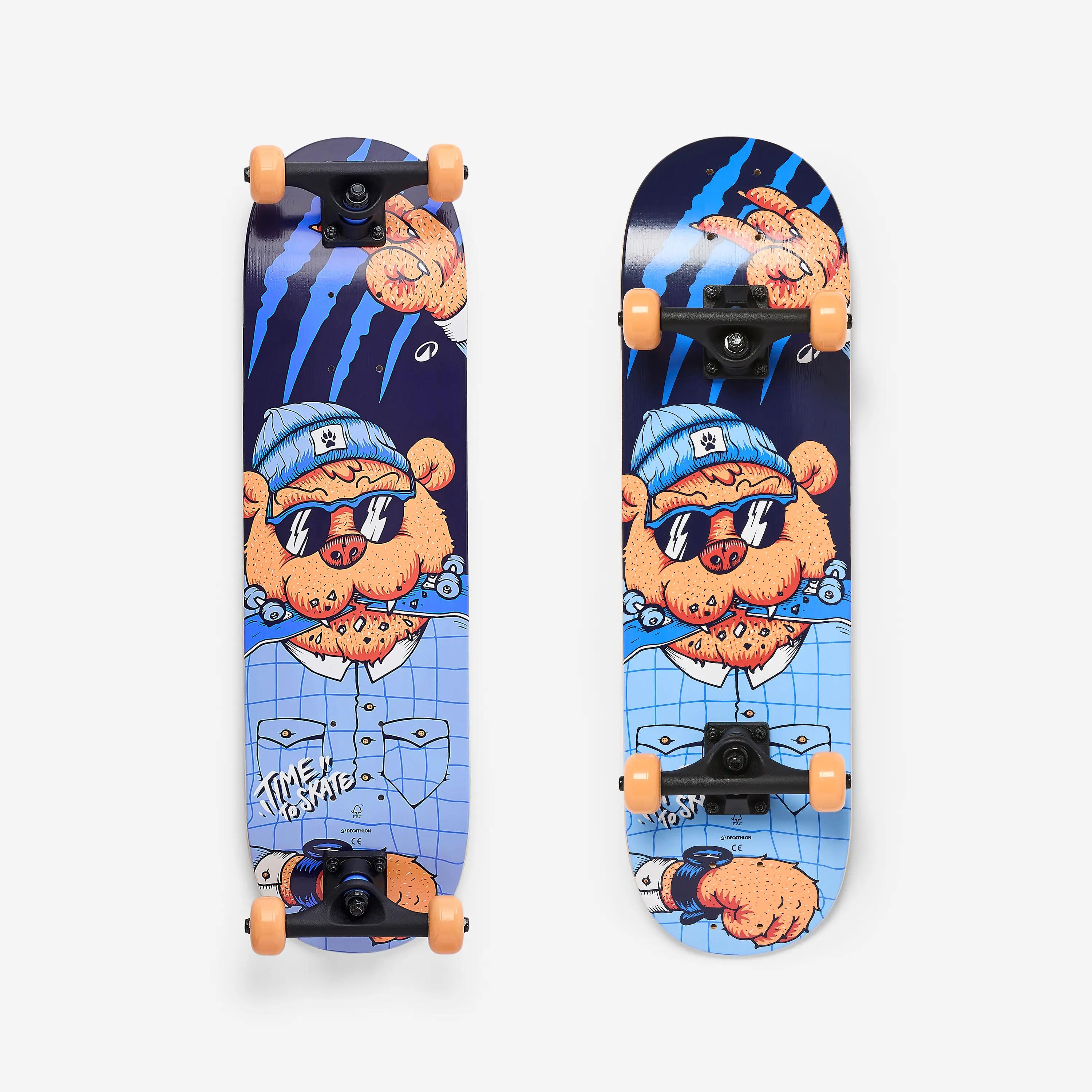 Skateboard enfant 3 à 7 ans Play 120 BEAR 2/7