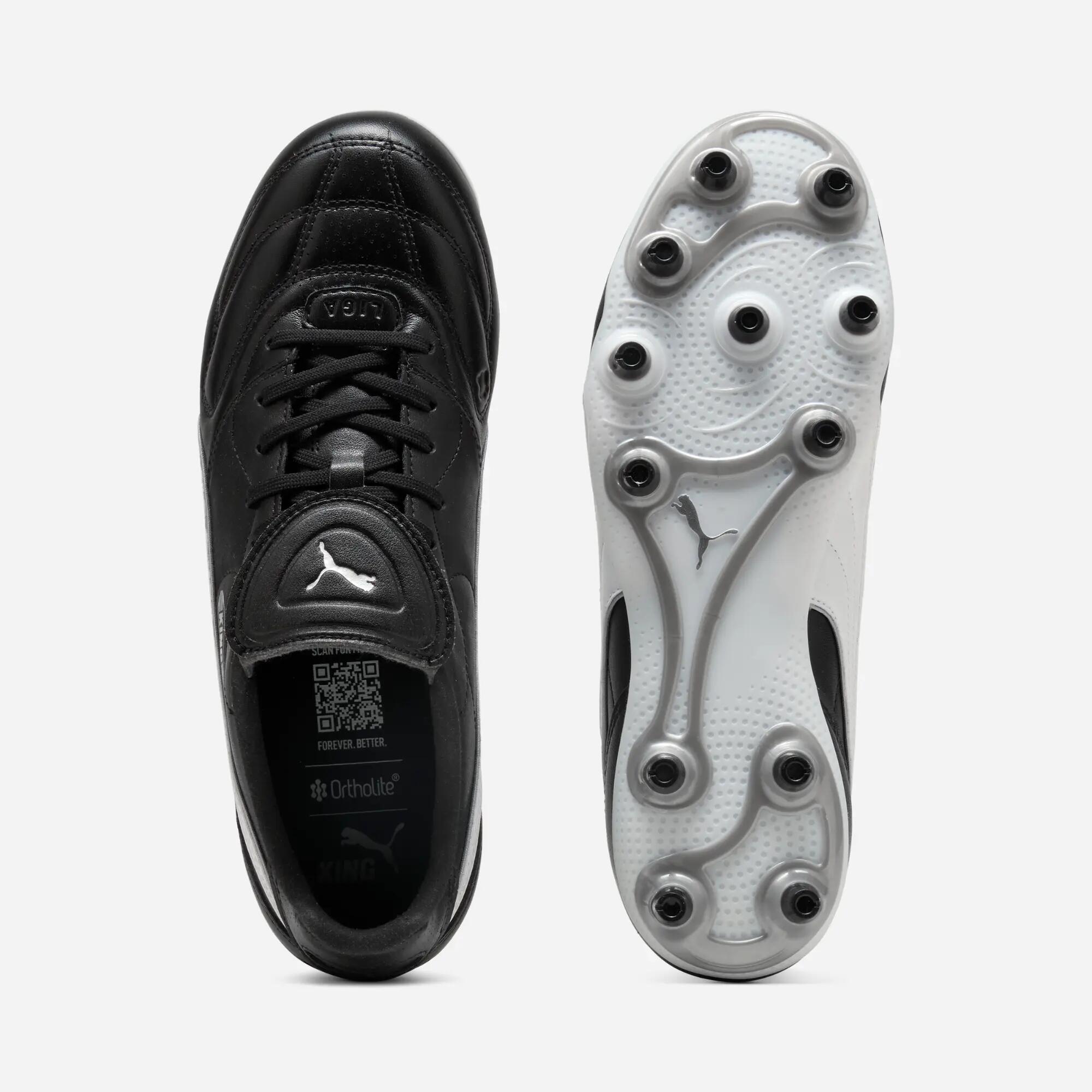 Botas de fútbol PUMA King Liga FG/AG Adulto Negro 2/6