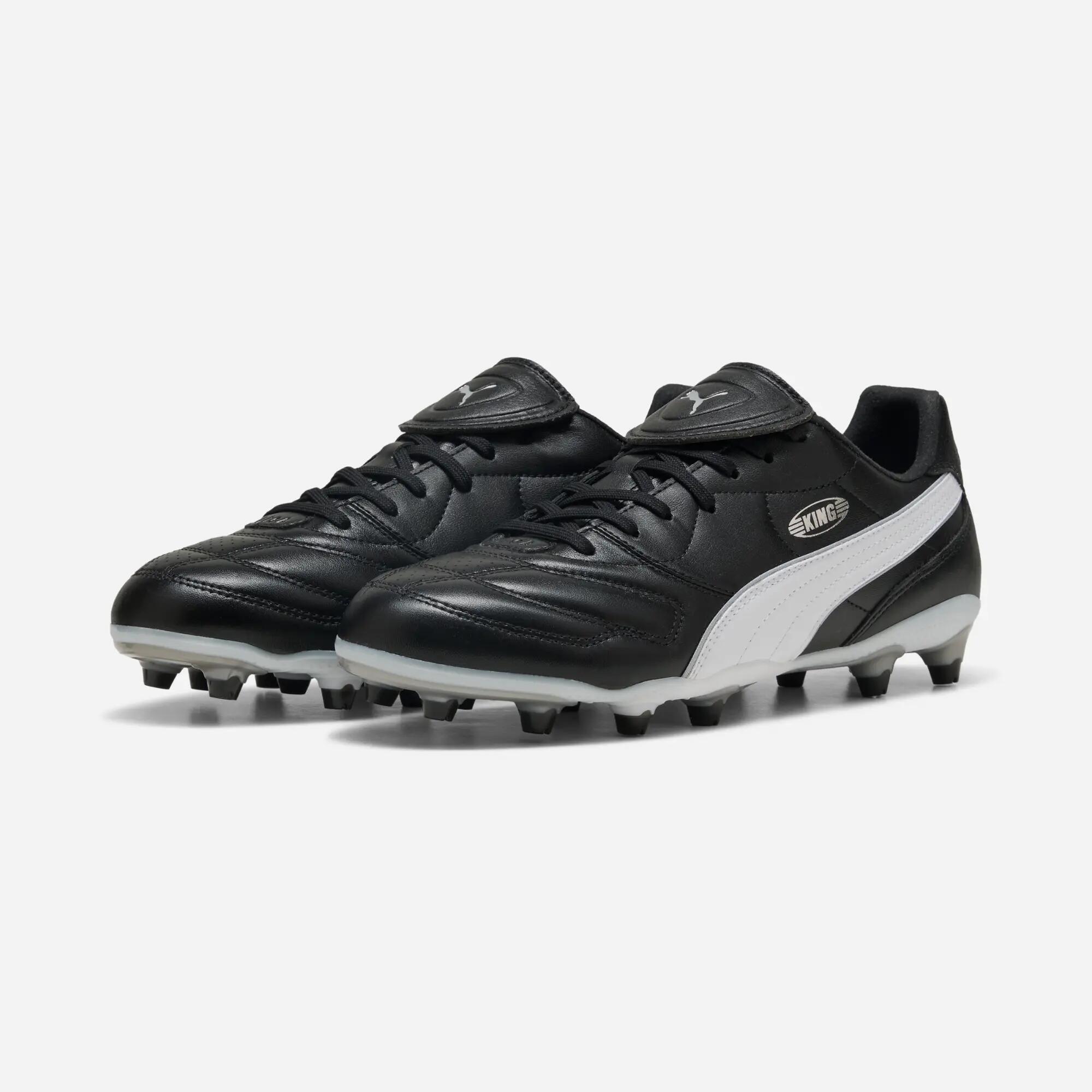 Botas de fútbol PUMA King Liga FG/AG Adulto Negro 3/6