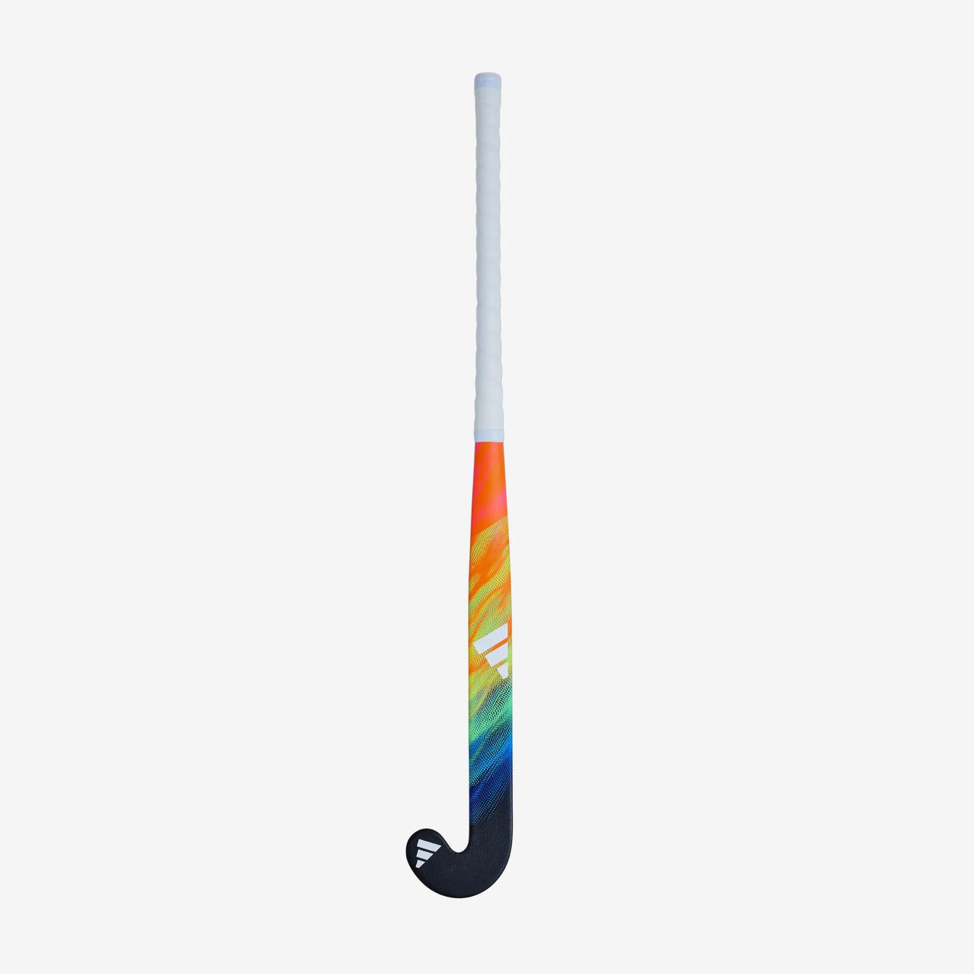 Stick de hockey sur gazon Adulte - Estro .20 World Cup blanc/orange/bleu/vert 2/4
