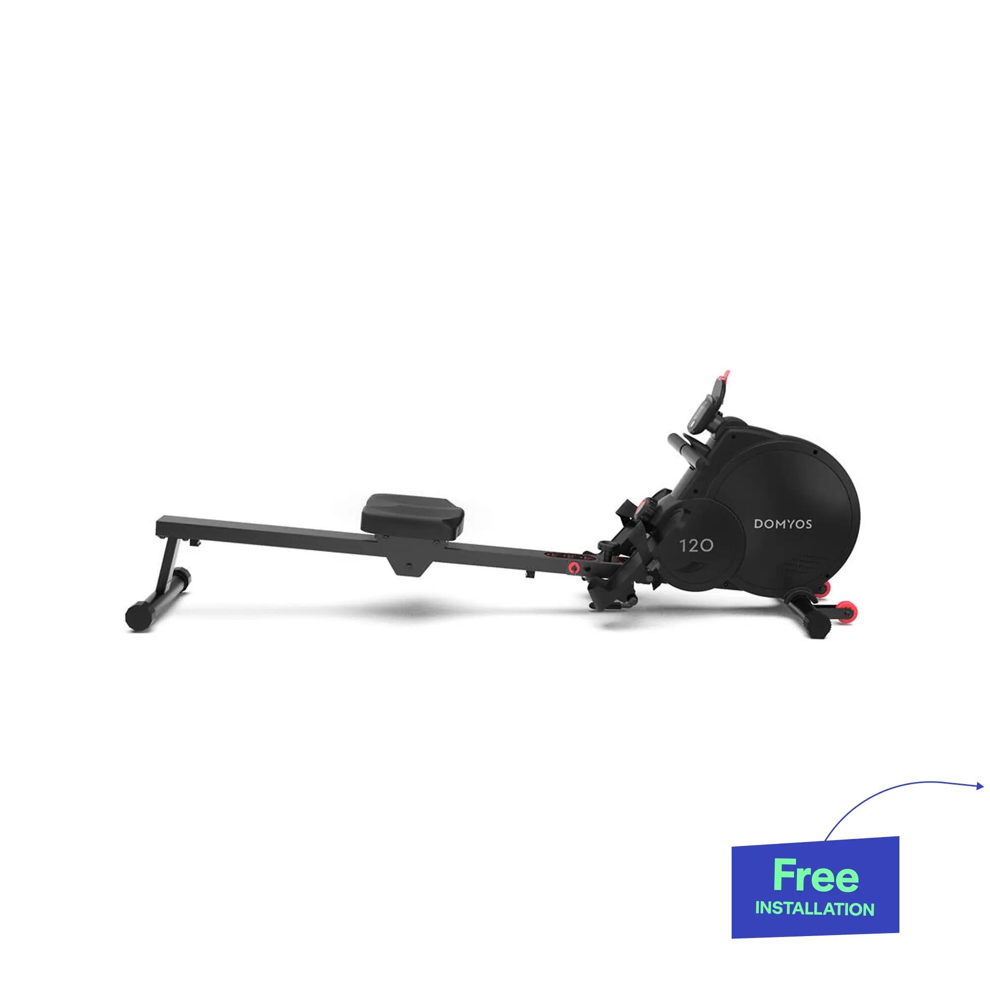 Compact Rowing Machine, 4Kg Flywheel, Foldable with 8 Resistance Levels FRW 120 -  1