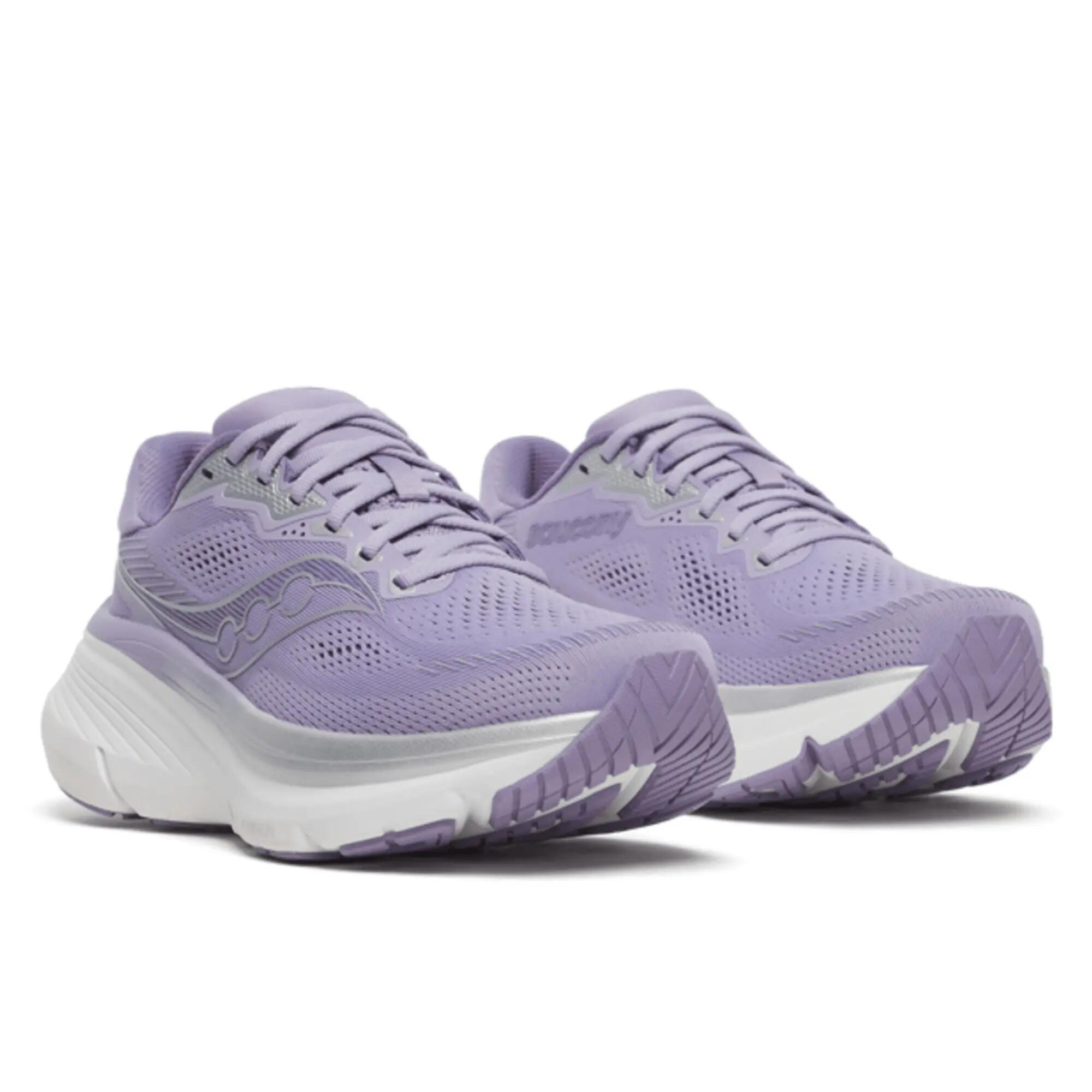 Tenis de running estables para Mujer Saucony Guide 19 Bruma - Blanco 5/5