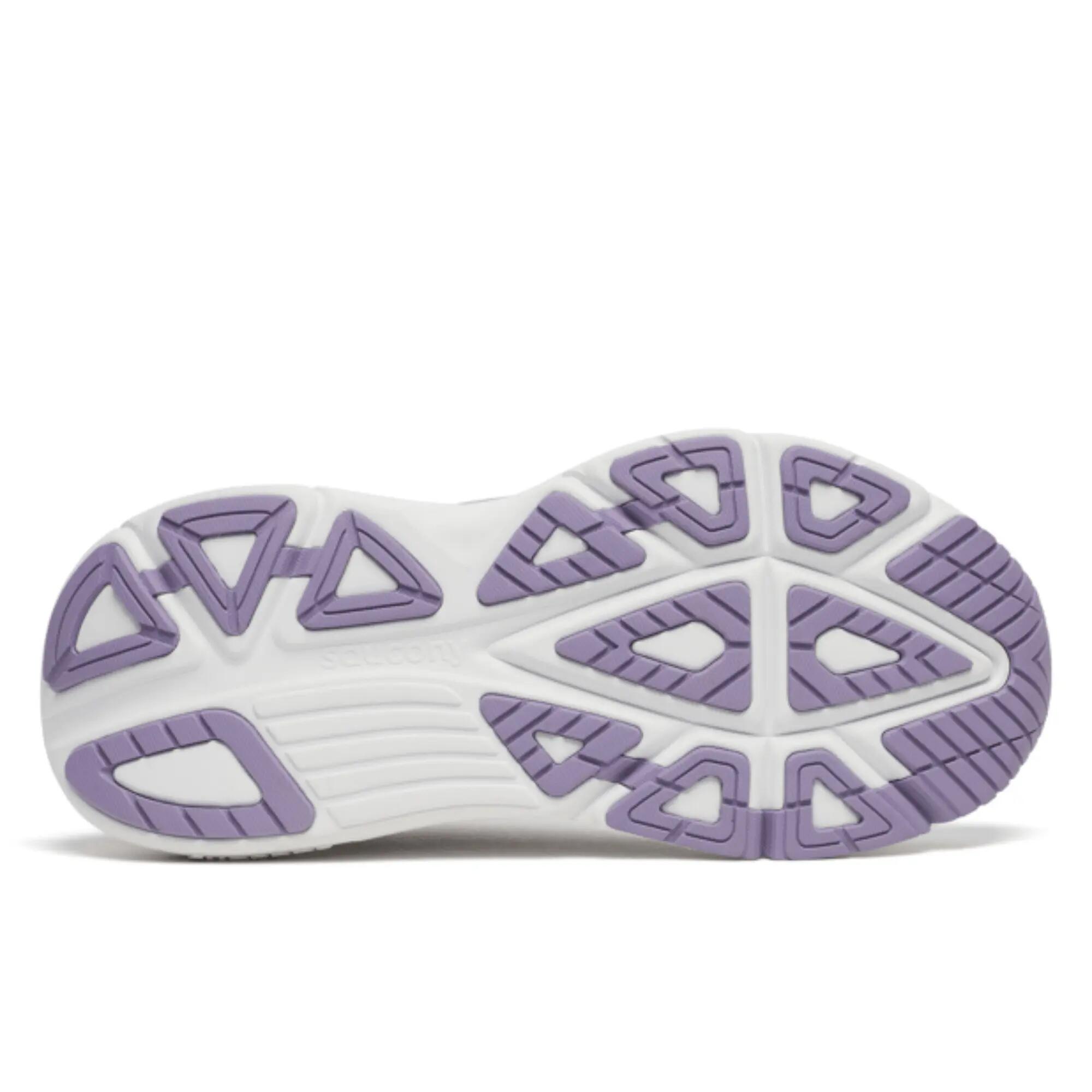 Tenis de running estables para Mujer Saucony Guide 19 Bruma - Blanco 2/5