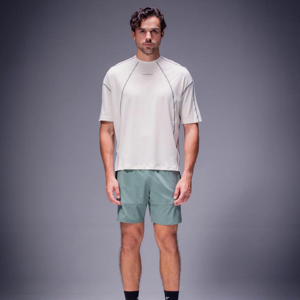 Camiseta deportiva oversize, Racketball Boxy blanco