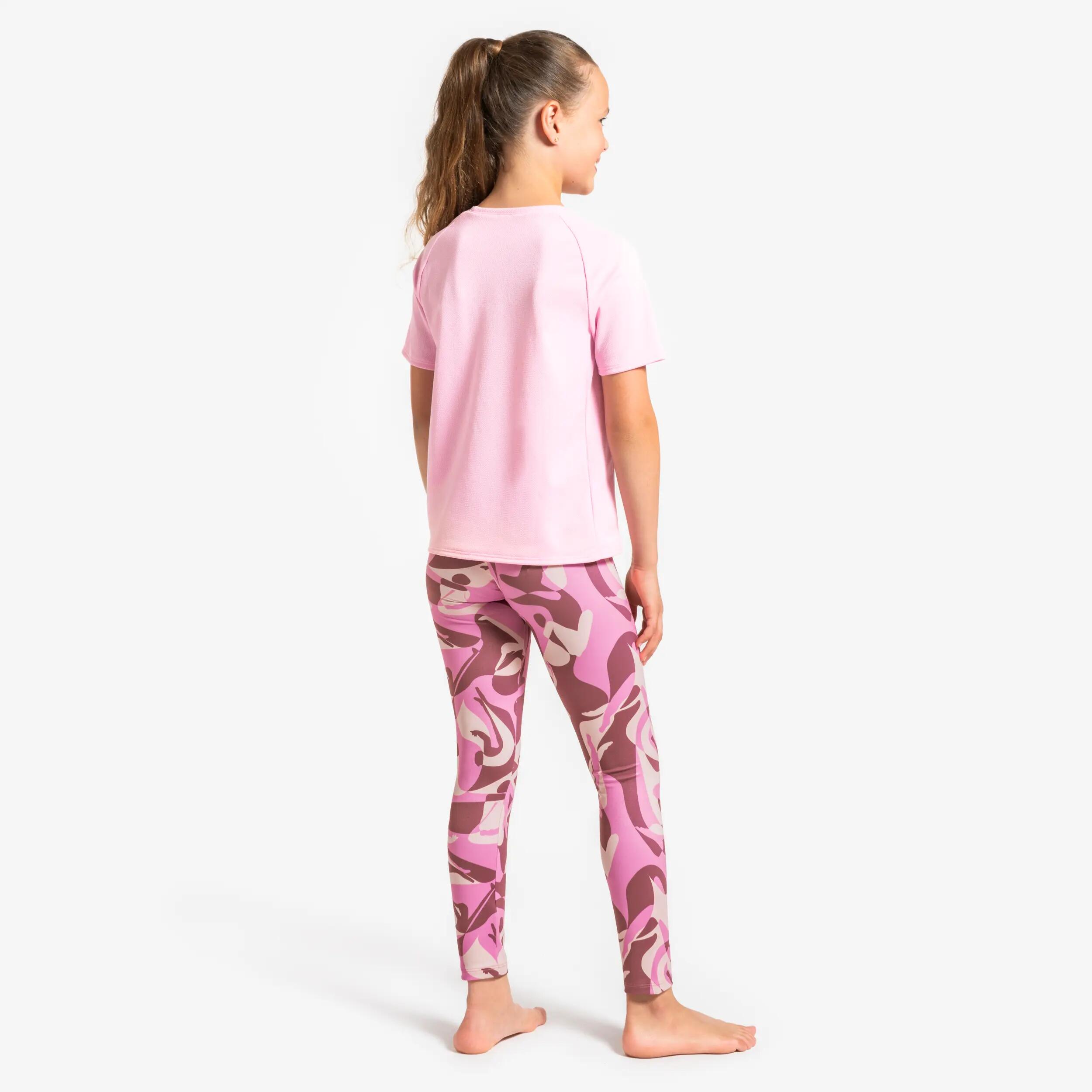 Dětské prodyšné legíny Move in Pink 5/6