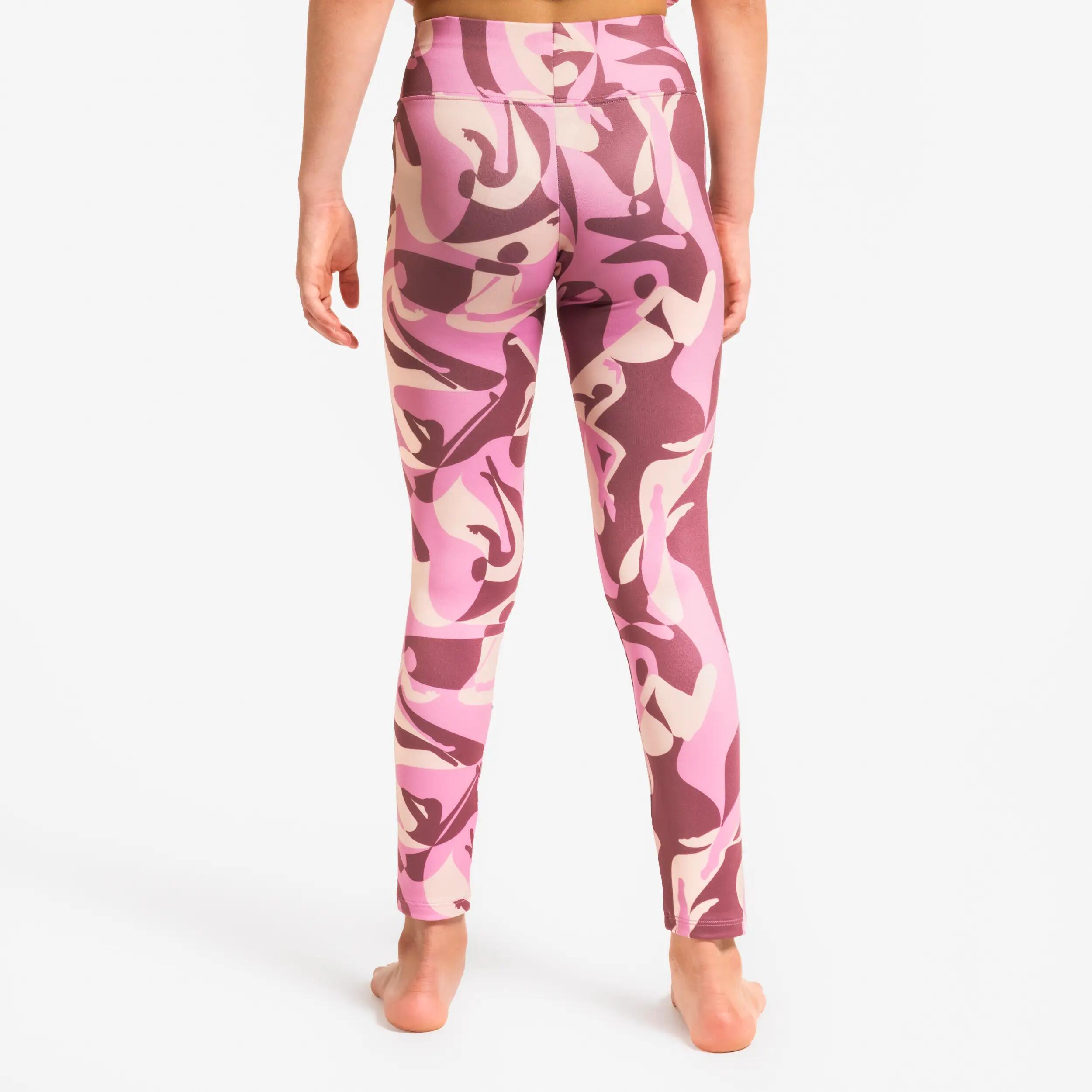 Dětské prodyšné legíny Move in Pink 2/6
