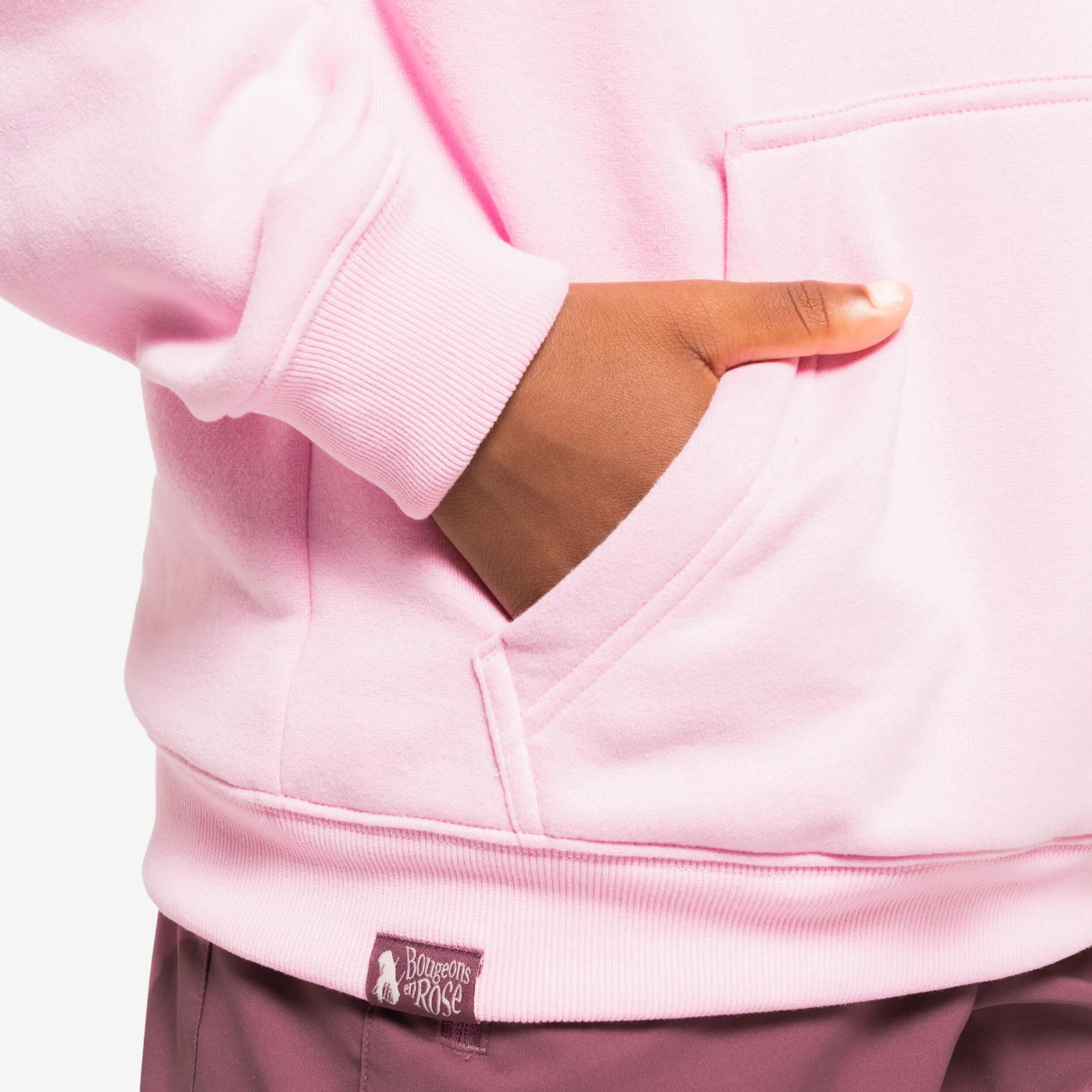 Bluza sportowa dla dzieci "Bougeons en Rose" 5/7
