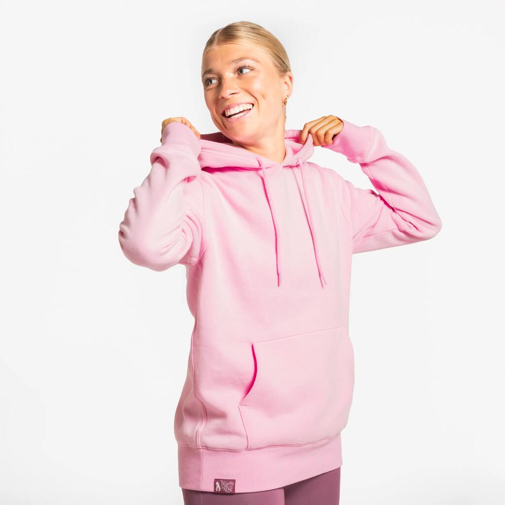 Hoodie warm - Pink October