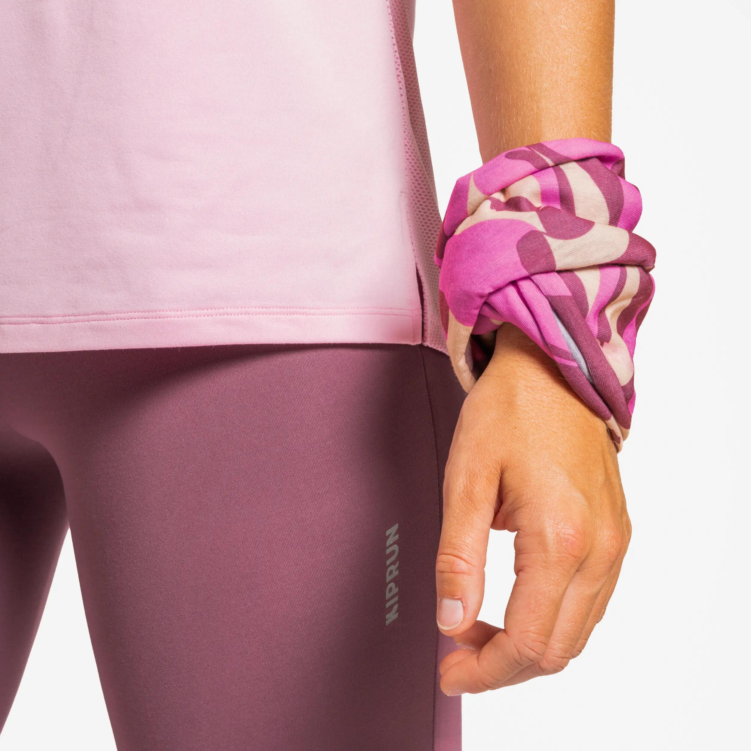 Tour de cou running adulte, Bougeons en Rose 3/4